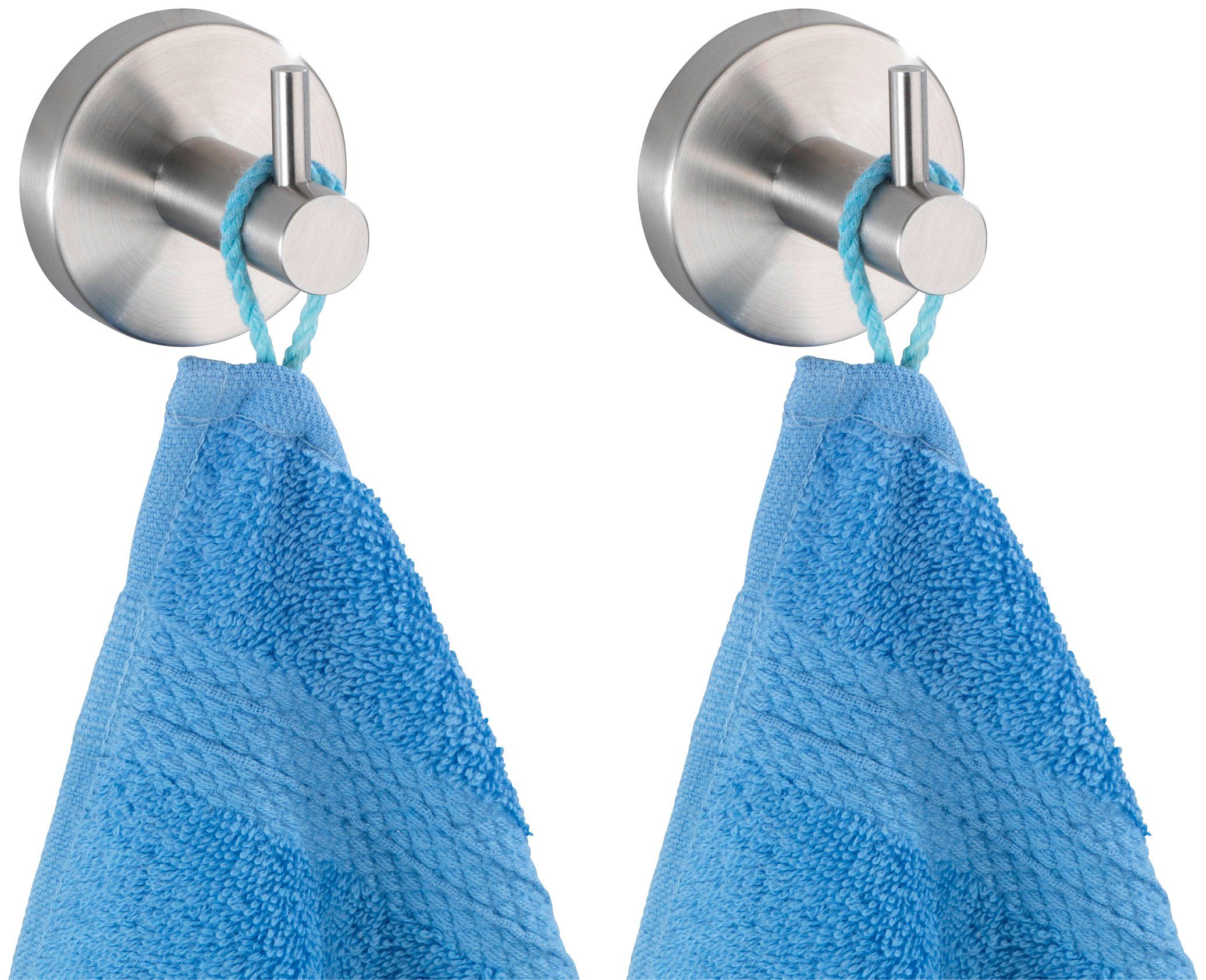 WENKO Handtuchhaken Uno Bosio, (Set), rostfrei günstig online kaufen