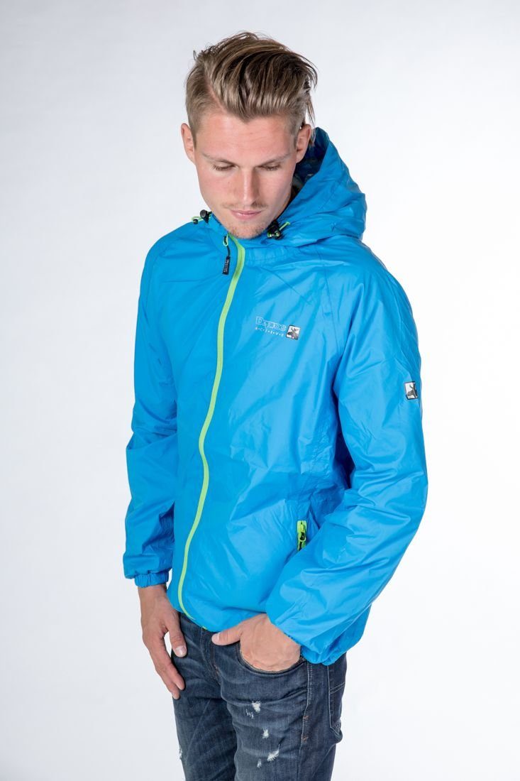 DEPROC Active Regenjacke ROBSON MEN CS II Outdoorjacke, Radjacke Auch in Großen Größen erhältlich light blue