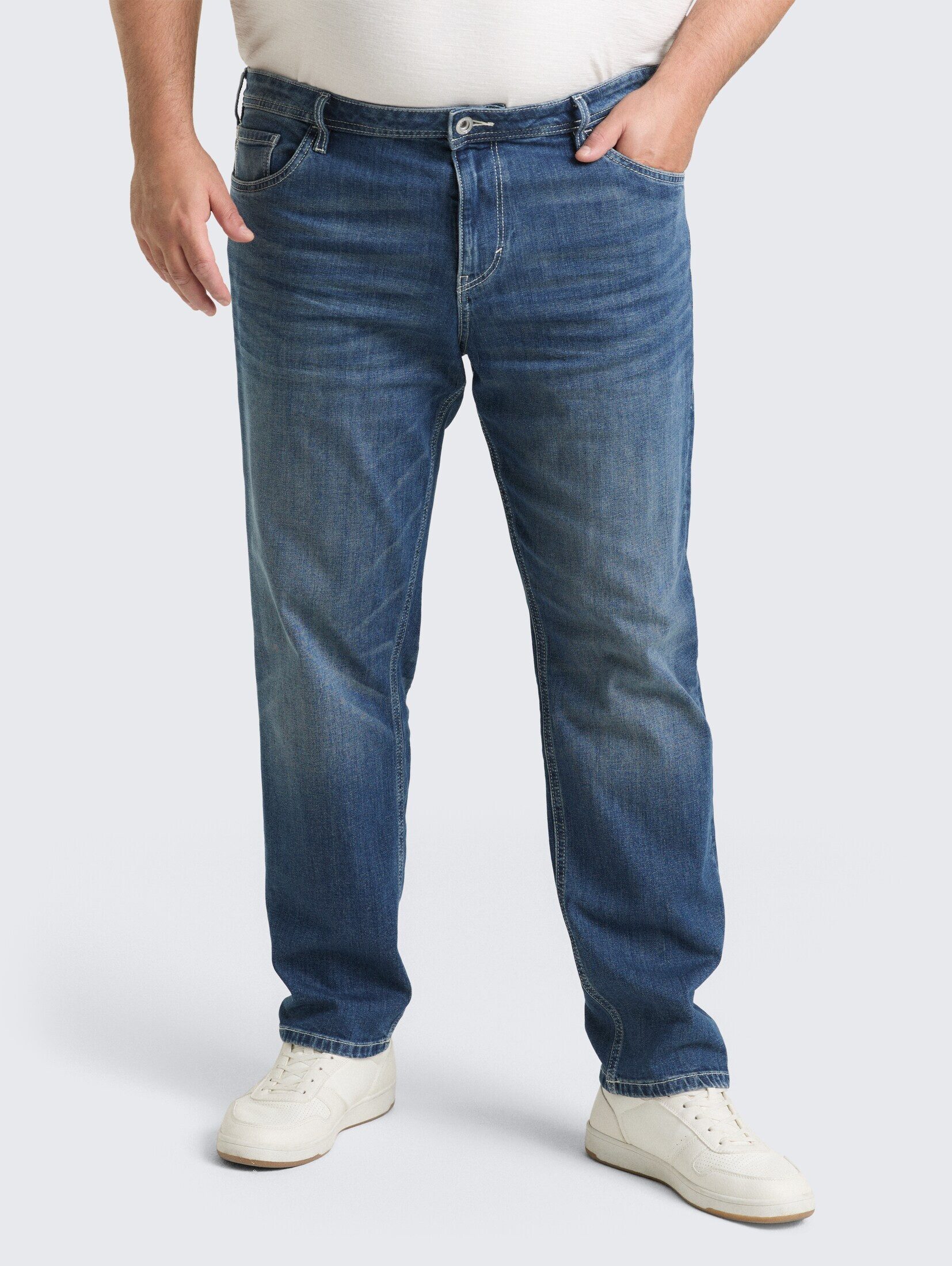 TOM TAILOR PLUS Regular-fit-Jeans Jeanshosen Plus günstig online kaufen