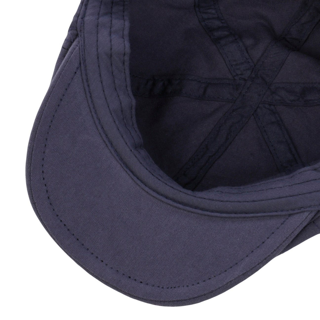 Cap (1-St) Flat dunkelblau Schirm Schirmmütze mit Lipodo