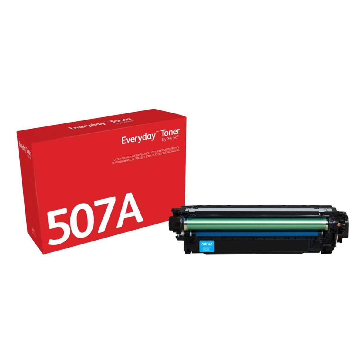 Xerox Tonerpatrone Everyday Cyan Toner ers. HP CE401A