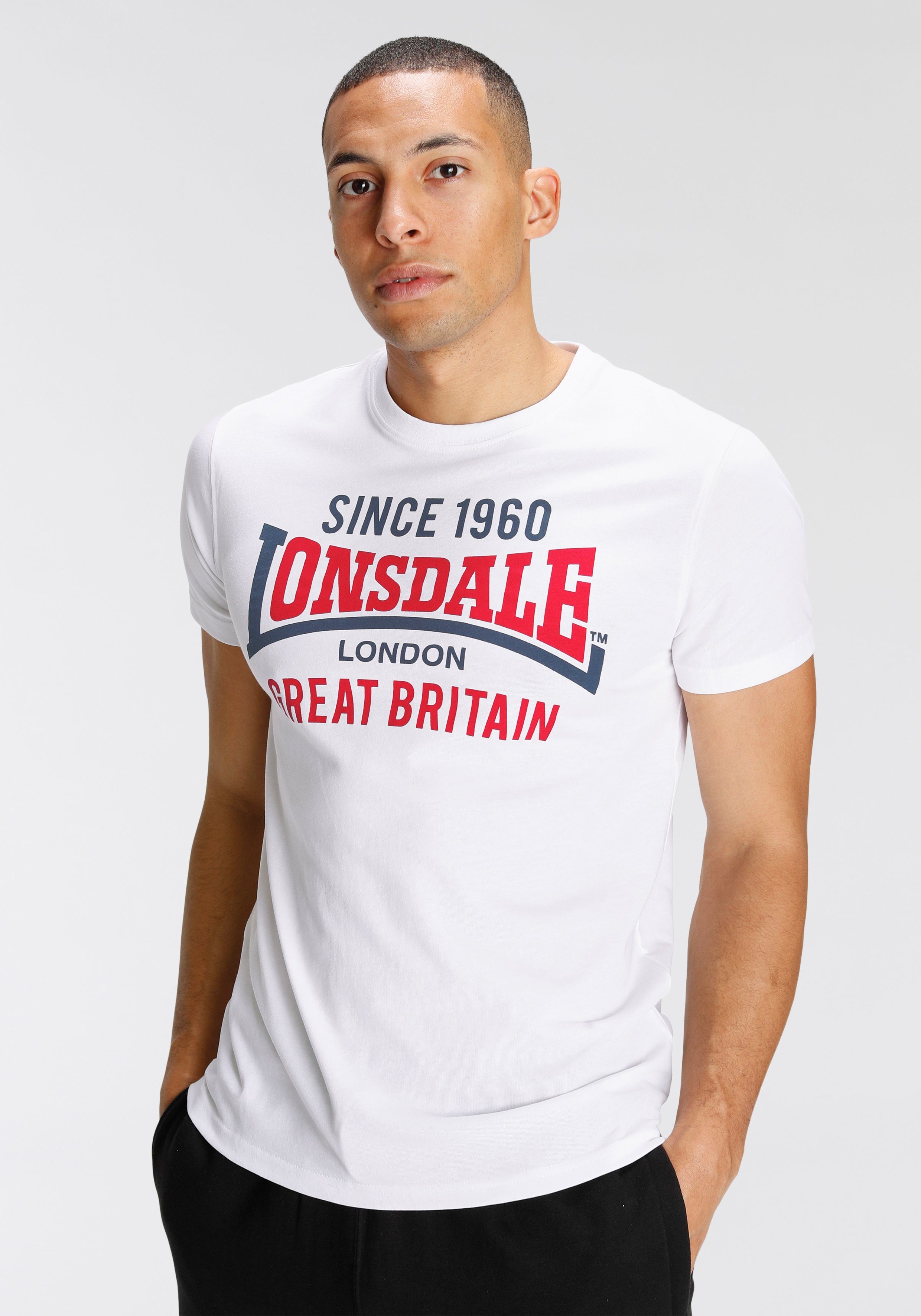 Lonsdale T-Shirt "COLLESSIE", (Packung, 2 tlg.), Doppelpack günstig online kaufen