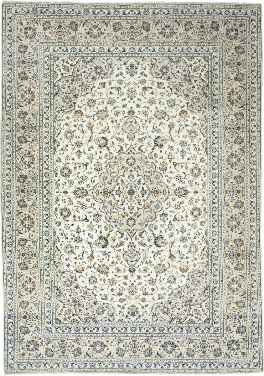 Orientteppich Keshan 249x353 Handgeknüpfter Orientteppich / Perserteppich, Nain Trading, rechteckig, Höhe: 12 mm