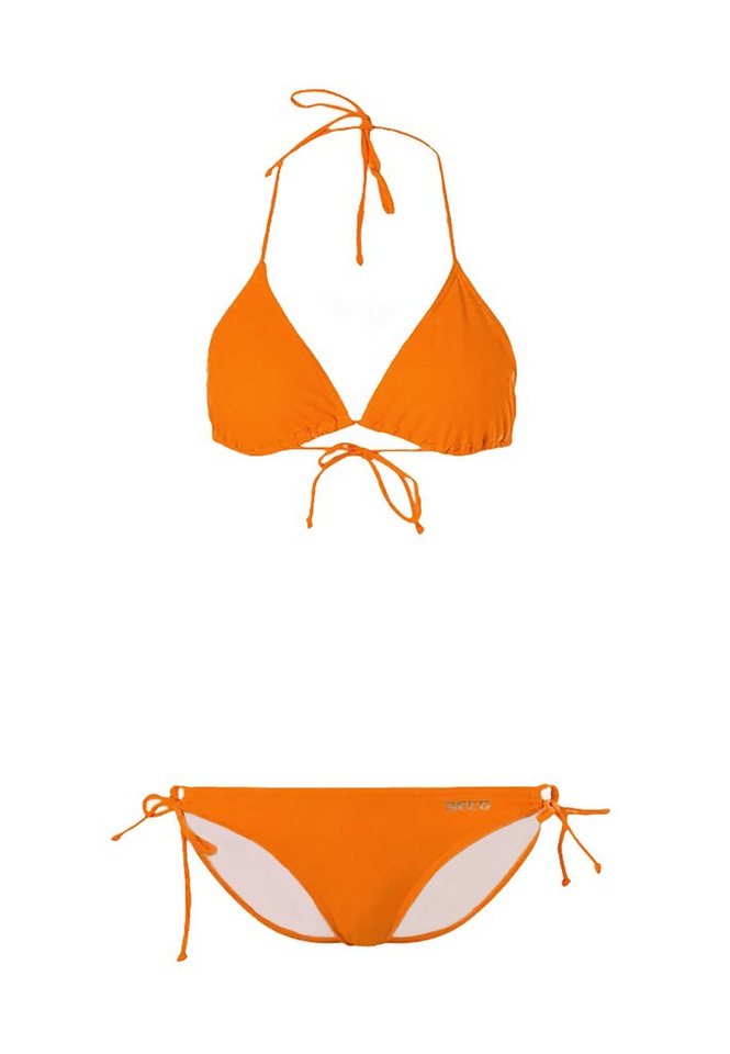 Beco Beermann Triangel-Bikini-Top BECO-Basic Side Tie Triangle Bikini  (2-St), in modischen Farben