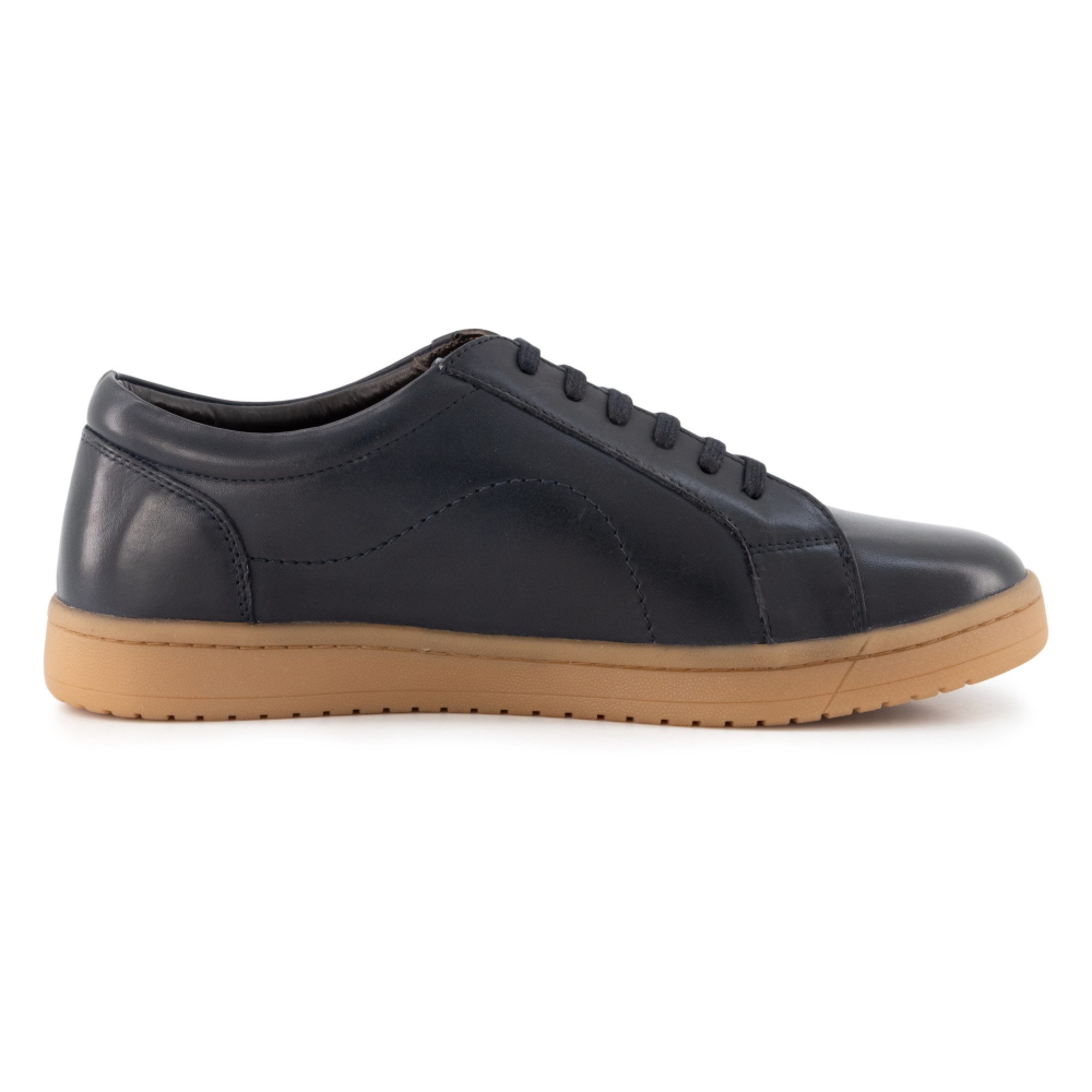 Hamlet Hamlet TIM Herren Sneaker Schnürung Glattleder Crust-Navy Schnürschuh