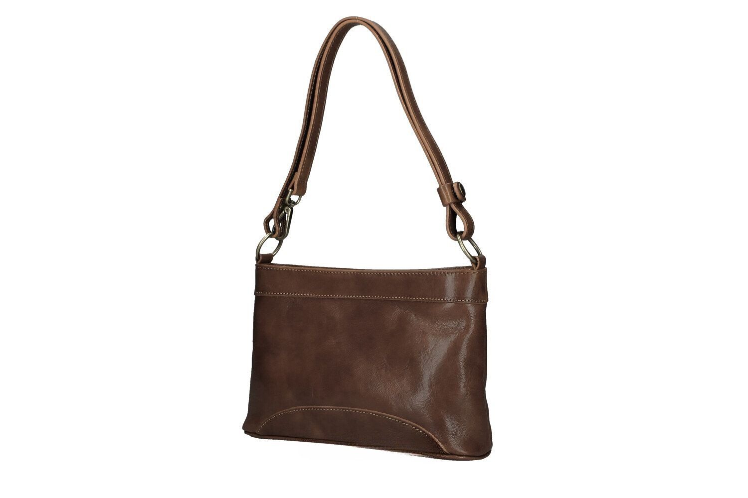 GALINI Handtasche Ariana Damentasche Echtleder, Henkeltasche, Umhängetasche