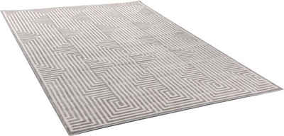 Teppich Fabiana 33, Gino Falcone, rechteckig, Höhe: 9 mm, modernes geometrisches 3D-Design, ideal im Wohnzimmer & Schlafzimmer