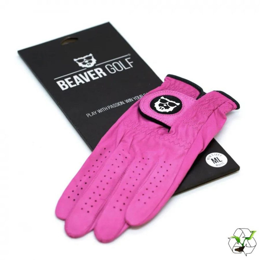 Beaver Golf Golfhandschuhe Beaver Golf Golfhandschuh Pink Damen Linker Handschuh XS