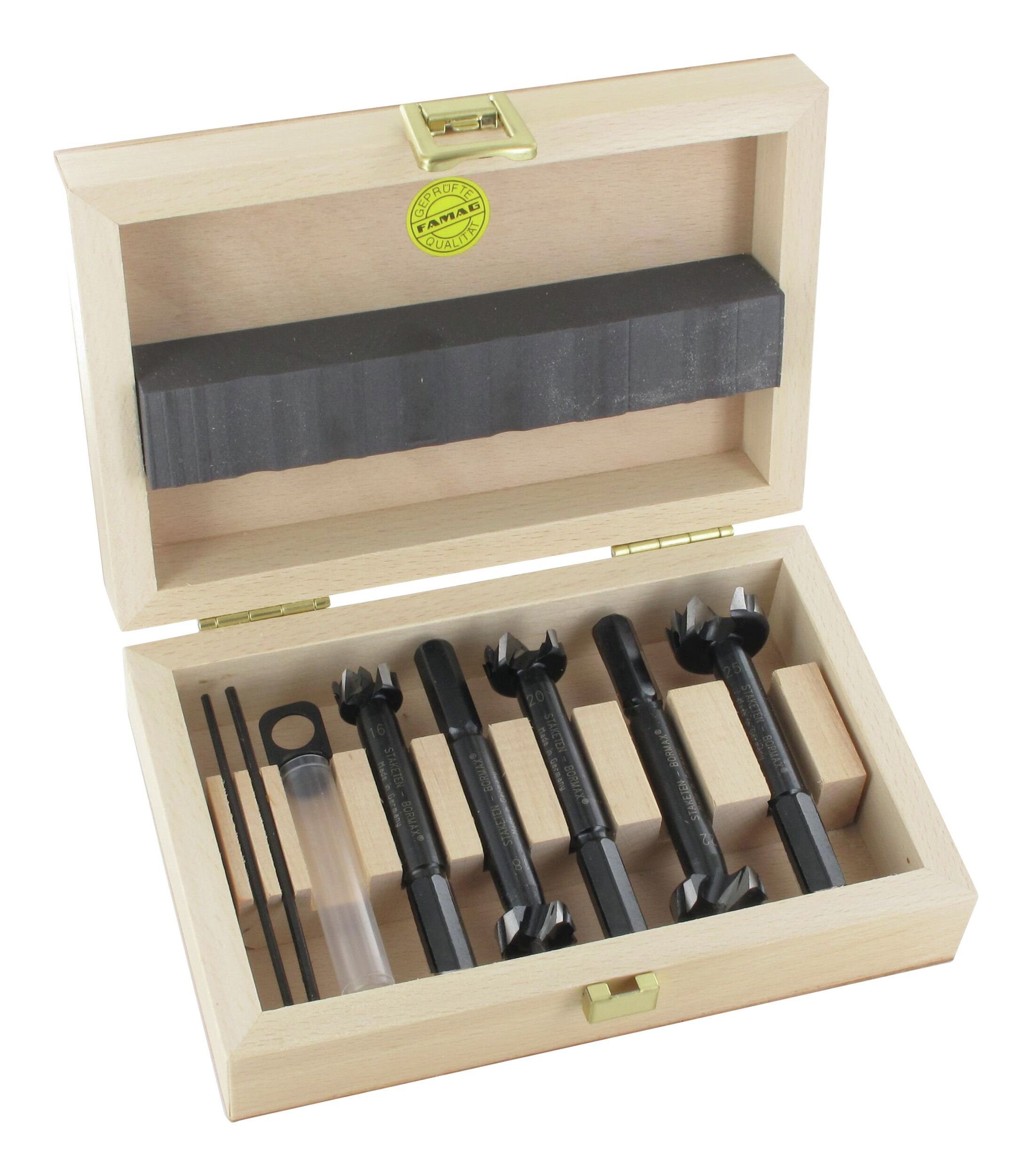 FAMAG Holzbohrer, Staketen-Bormax Satz WS 16,18,20,22,25 mm