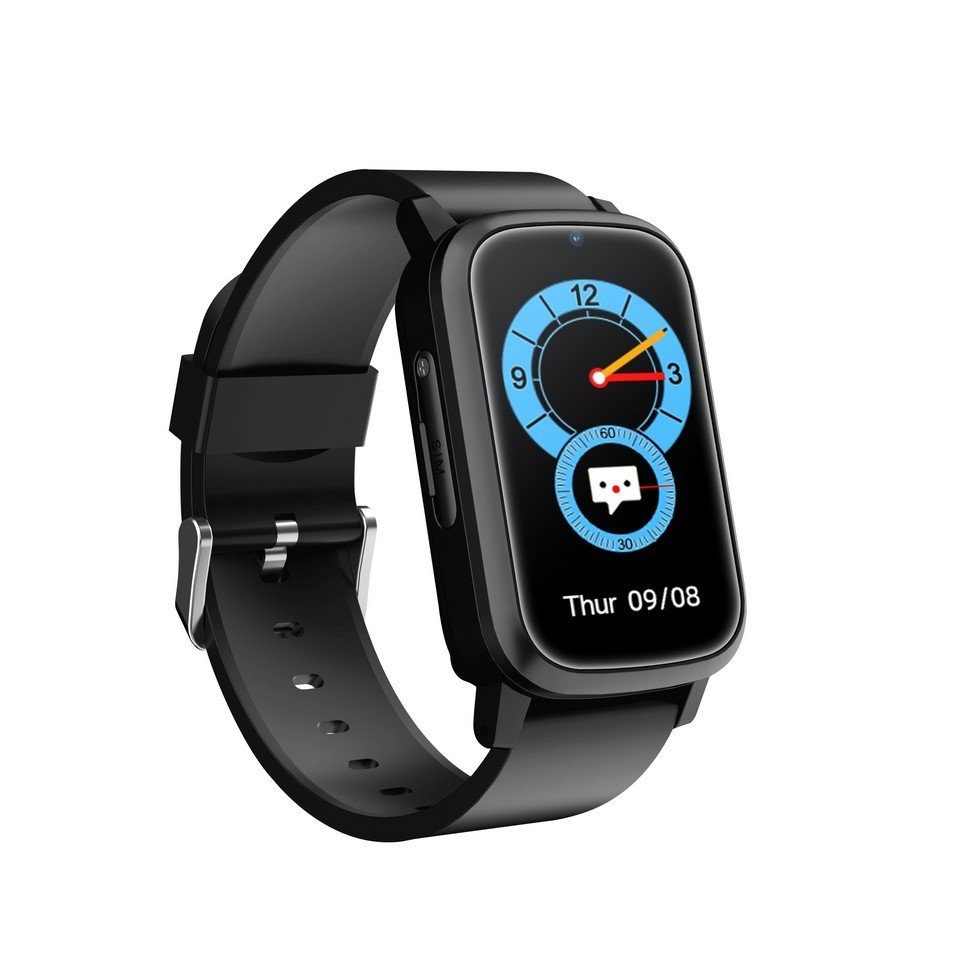 NikuTRAX Krankenpflegeuhr GPS-Smartwatch für Senioren NC92E mit SOS