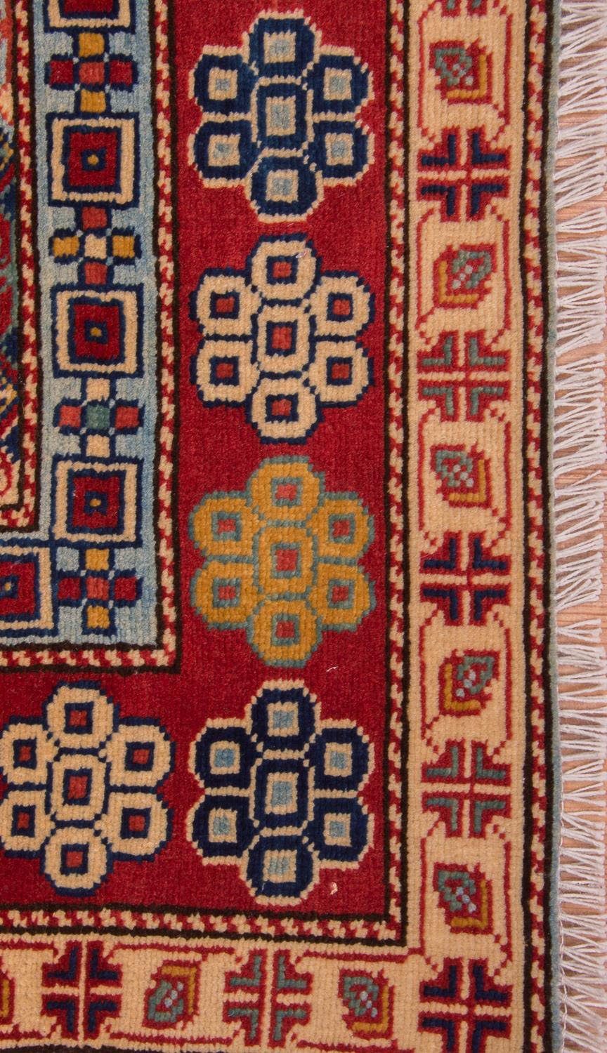 Wollteppich »Schirwan Teppich handgeknüpft rot«, morgenland, rechteckig, Höhe 6 mm-HomeTrends