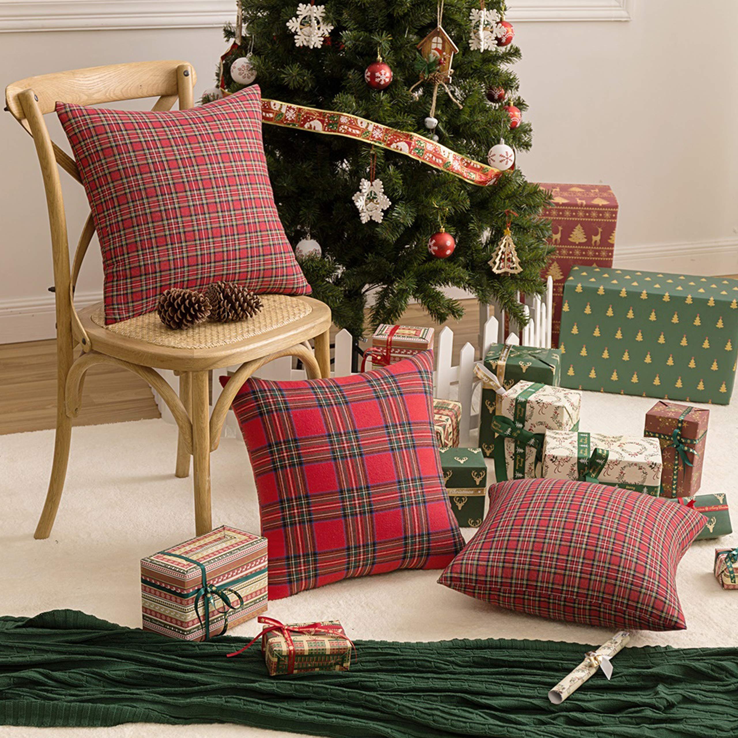 BYSURE Kissenbezug, (2 Stück), 2er-Set Weihnachtskissenbezug, günstig online kaufen