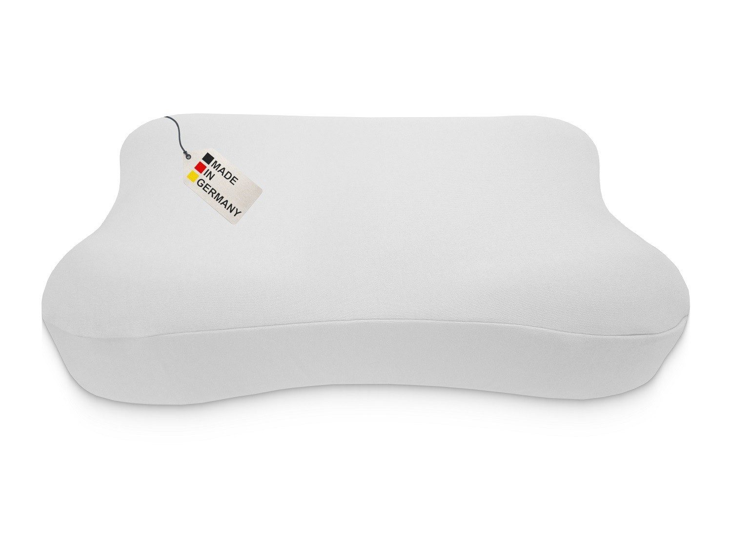 DUKAL Kissenbezug passend für Blackroll Recovery Pillow und weitere, 100% Baumwolle, (1 Stück), aus hochwertigem Doppel-Jersey, mit Reißverschluss, Made in Germany