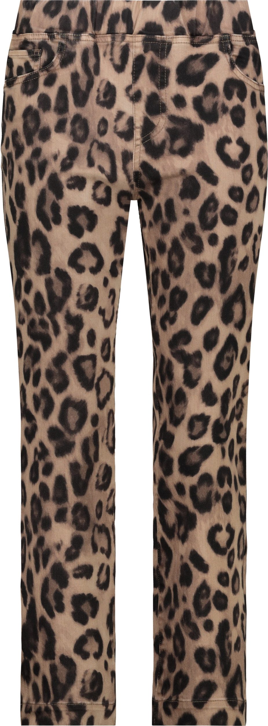 Monari 5-Pocket-Jeans Hose cinnamon gemustert günstig online kaufen