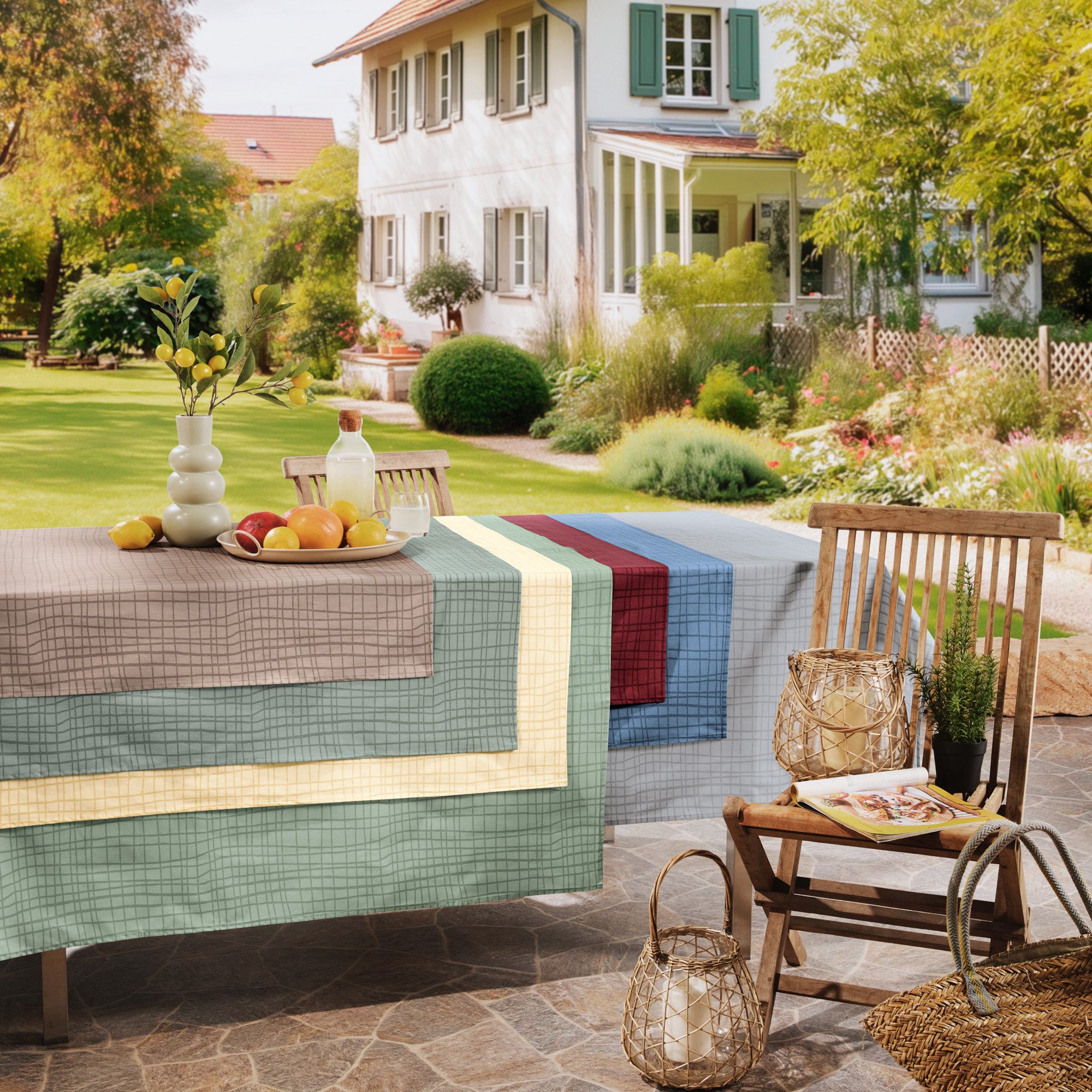 REDBEST Tischdecke Tischdecke "Pasadena", abwaschbar Uni günstig online kaufen