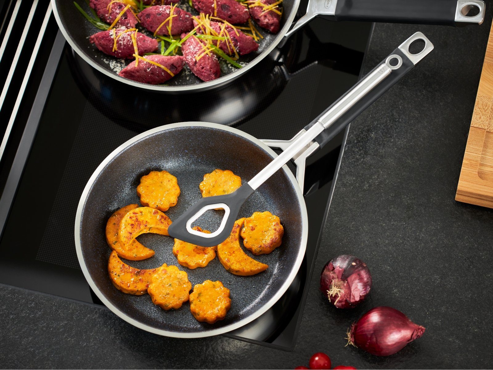 RÖSLE Bratpfanne Silence® Pro Bratpfanne mit Antihaftvers. 24 cm, Bratpfanne SILENCE PRO Ø 24 ProResist – Bild 3 von 5