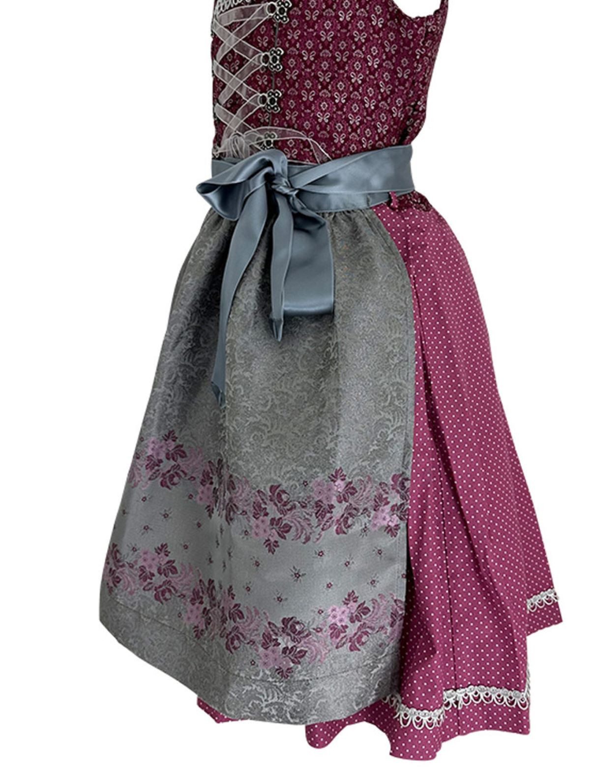 Isar-Trachten Dirndl Isar-Trachten Jugend Dirndl 'Karina' 44732, Borde