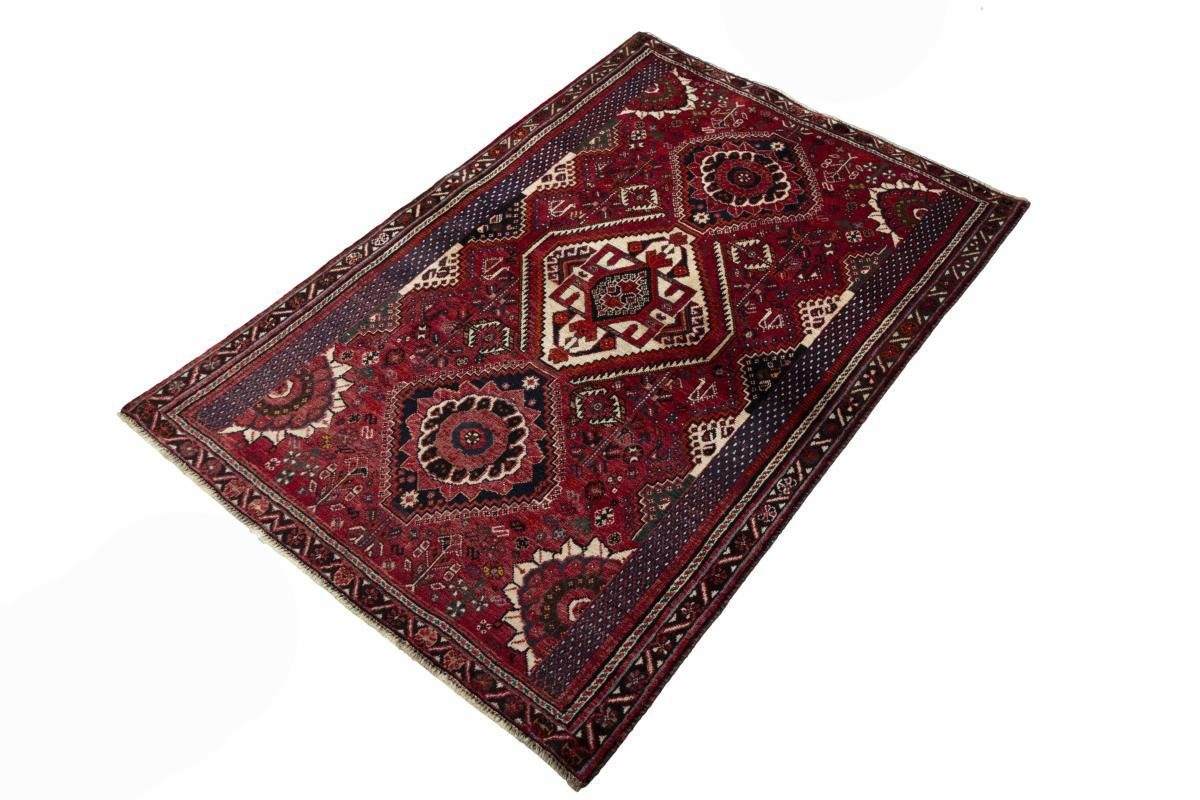 Handgeknüpfter Orientteppich mm 10 / rechteckig, Shiraz Orientteppich Nain 114x171 Perserteppich, Höhe: Trading,