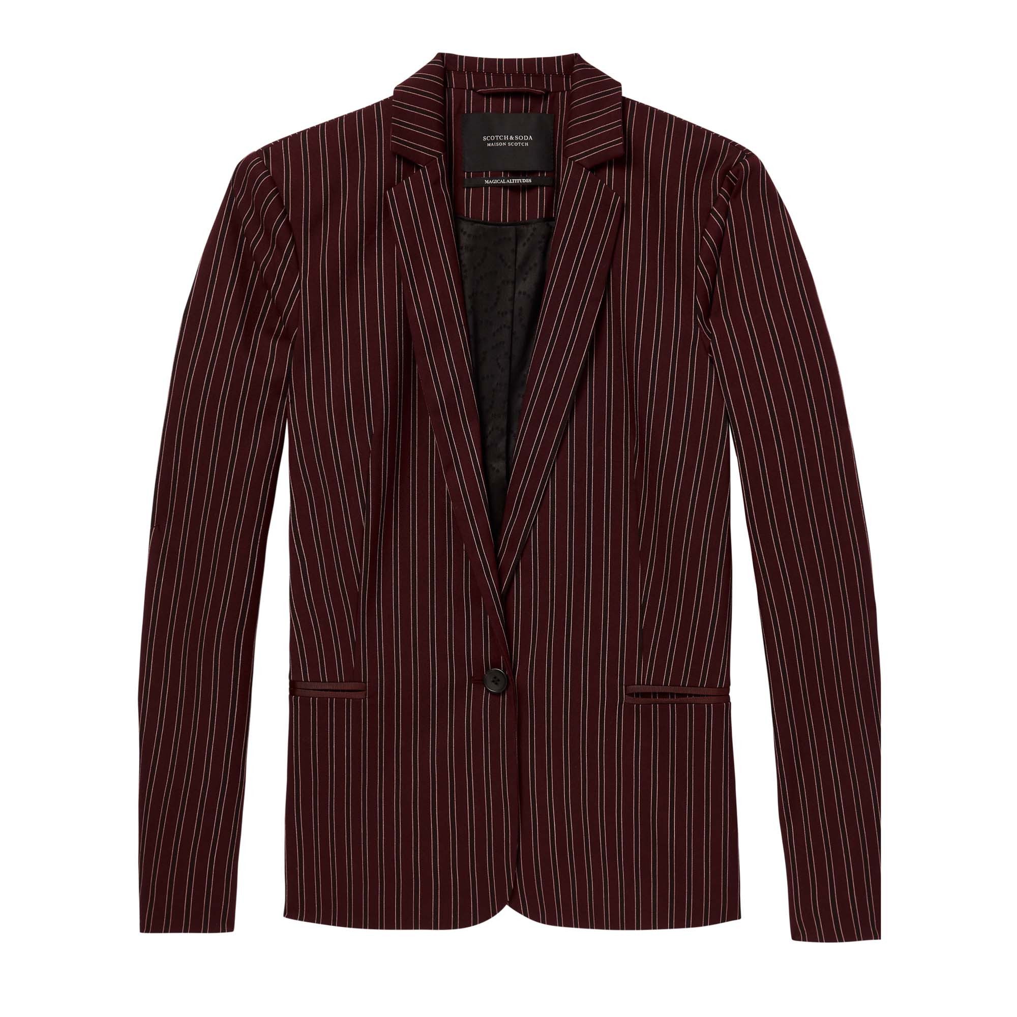 Maison Scotch Allwetterjacke Maison Scotch Damen Blazer Classic Tailored Blazer 146290