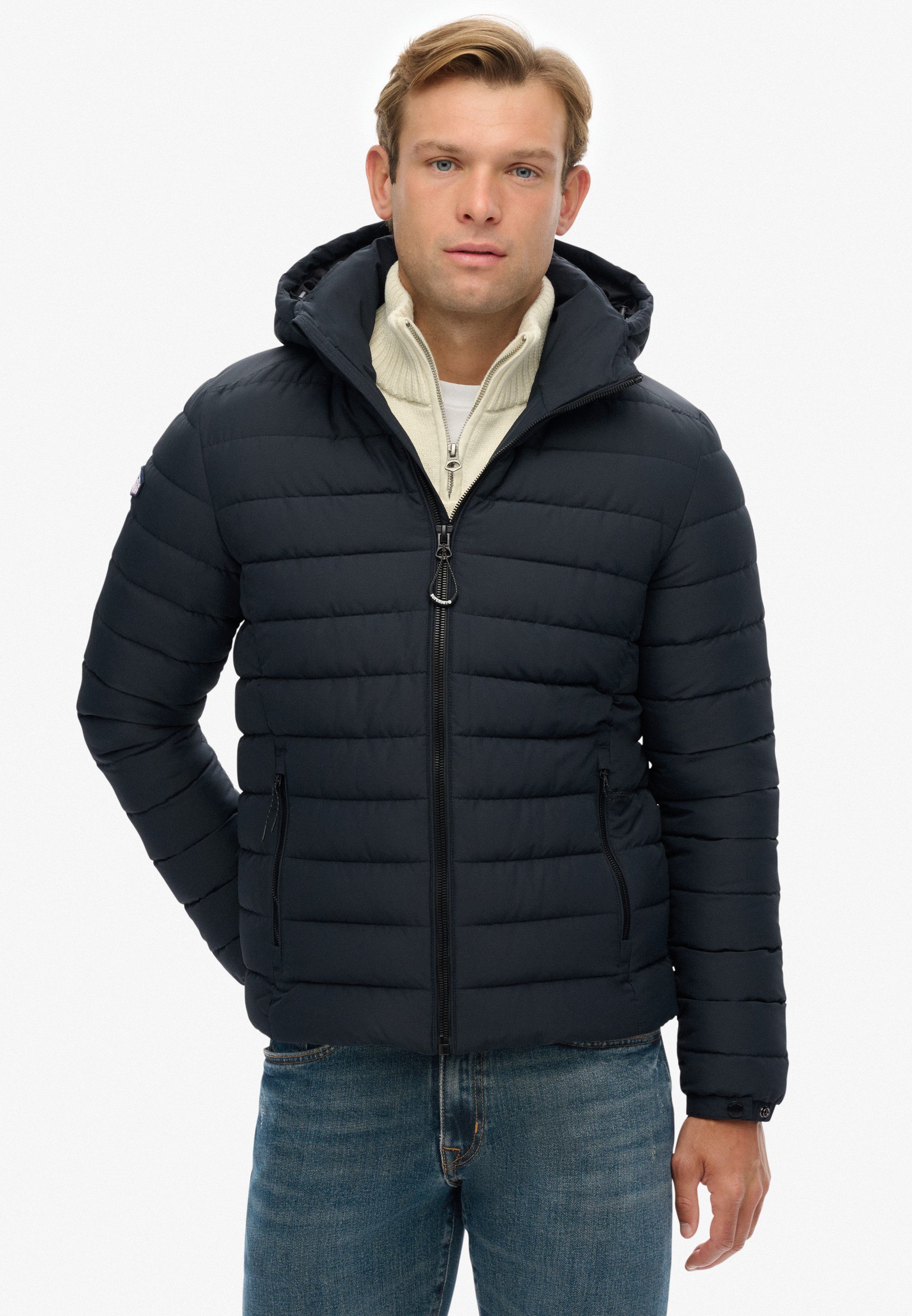 Superdry Steppjacke HOODED FUJI PADDED JACKET
