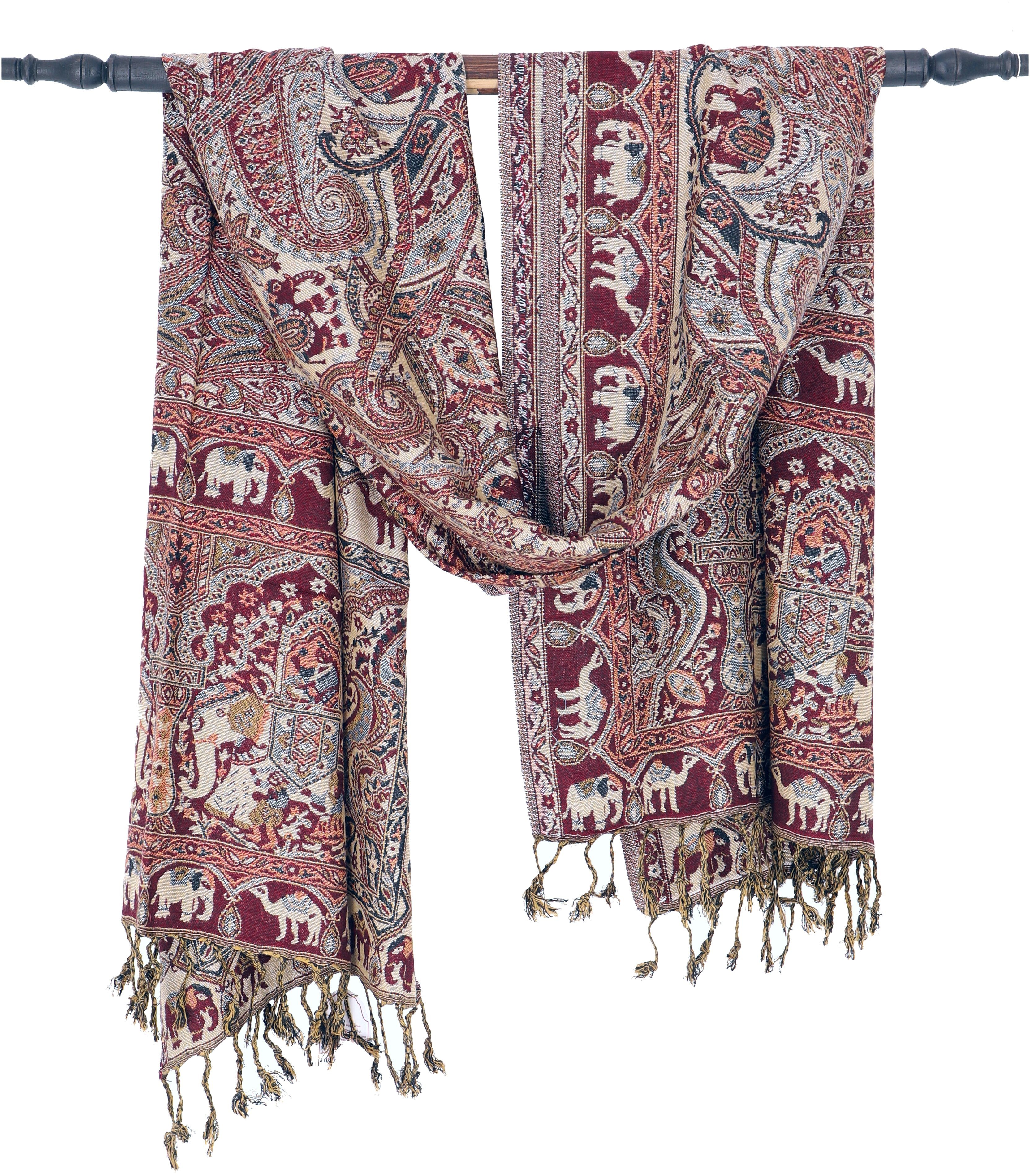 Guru-Shop Halstuch Indischer Schal, Schultertuch, Boho günstig online kaufen