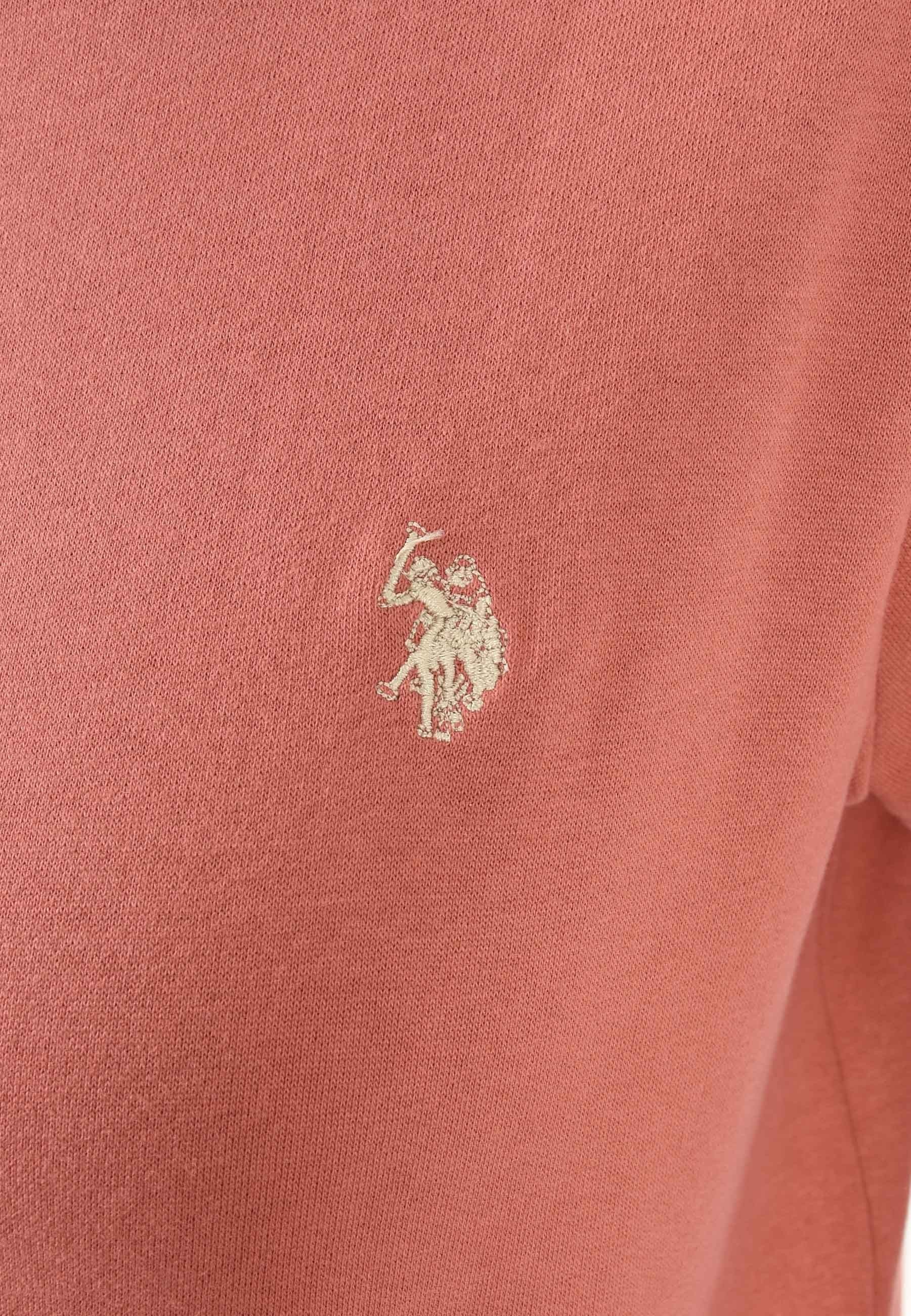 U.S. Polo Assn. Rundhalspullover USZoee – Damen Sweatshirt mit Rundhalsausschnitt Weiche Baumwollmischung, femininer Schnitt und Logo-Stickerei – Bild 5 von 5