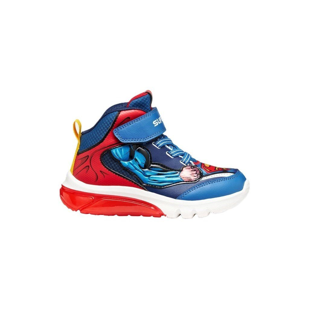 Geox Ciberdron Superman - blau/rot Jungen Sneaker – Bild 5 von 5