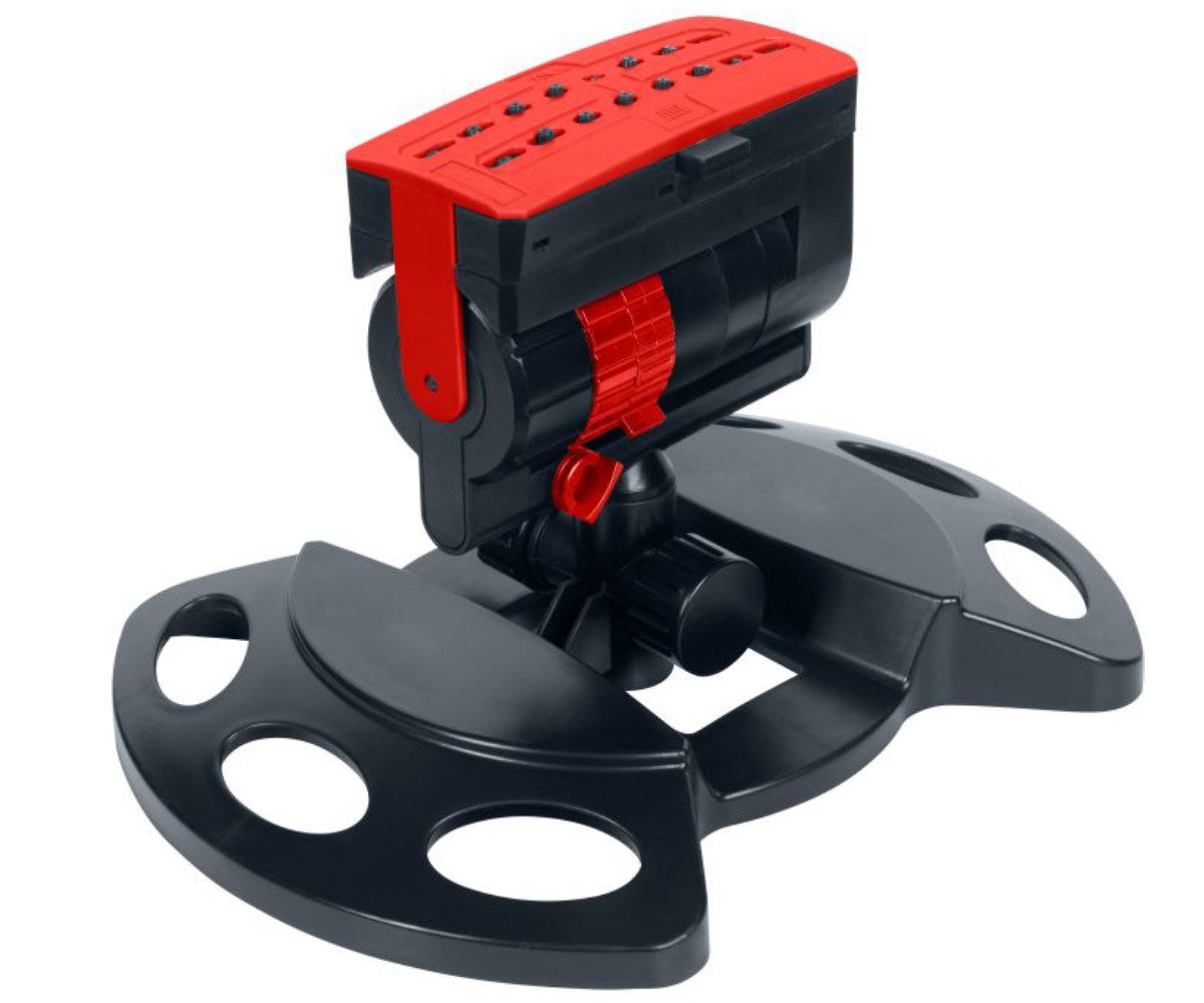 Meister Werkzeuge Regner Pendelregner 220m² Rasensprenger einstellbar, für Flächen bis 220 m², Stufenlos einstellbar