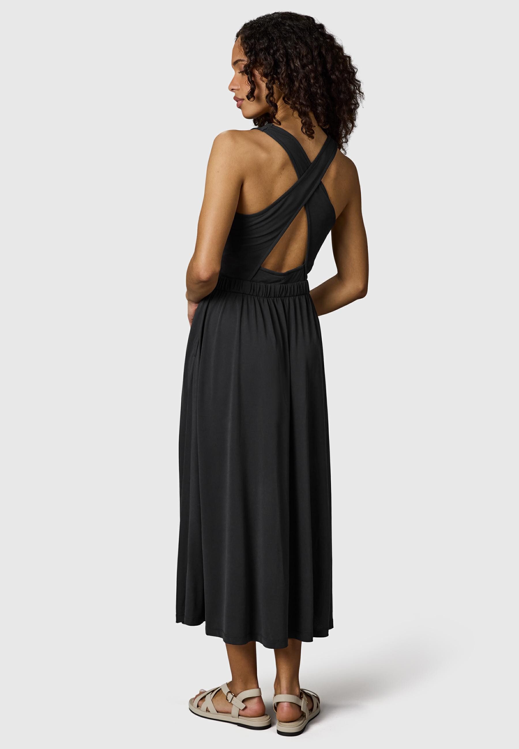 Ragwear Shirtkleid Mauglia YOUMODO Sommerkleid mit Trägern und Taillenzugband