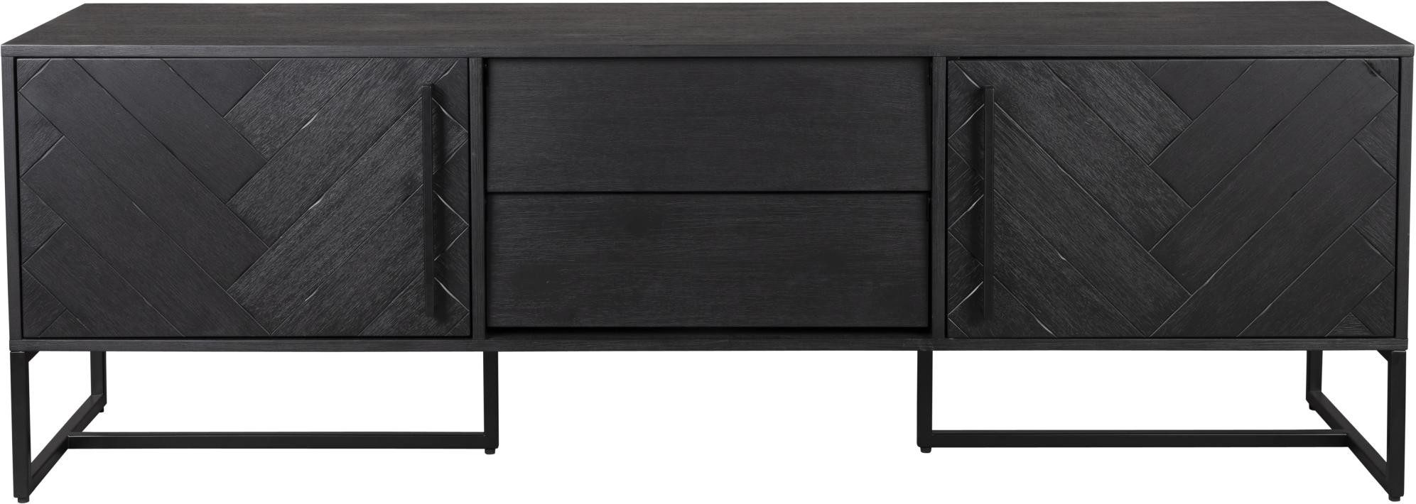 Dutchbone Sideboard Sideboard CLASS LOW BLACK von DutchBone