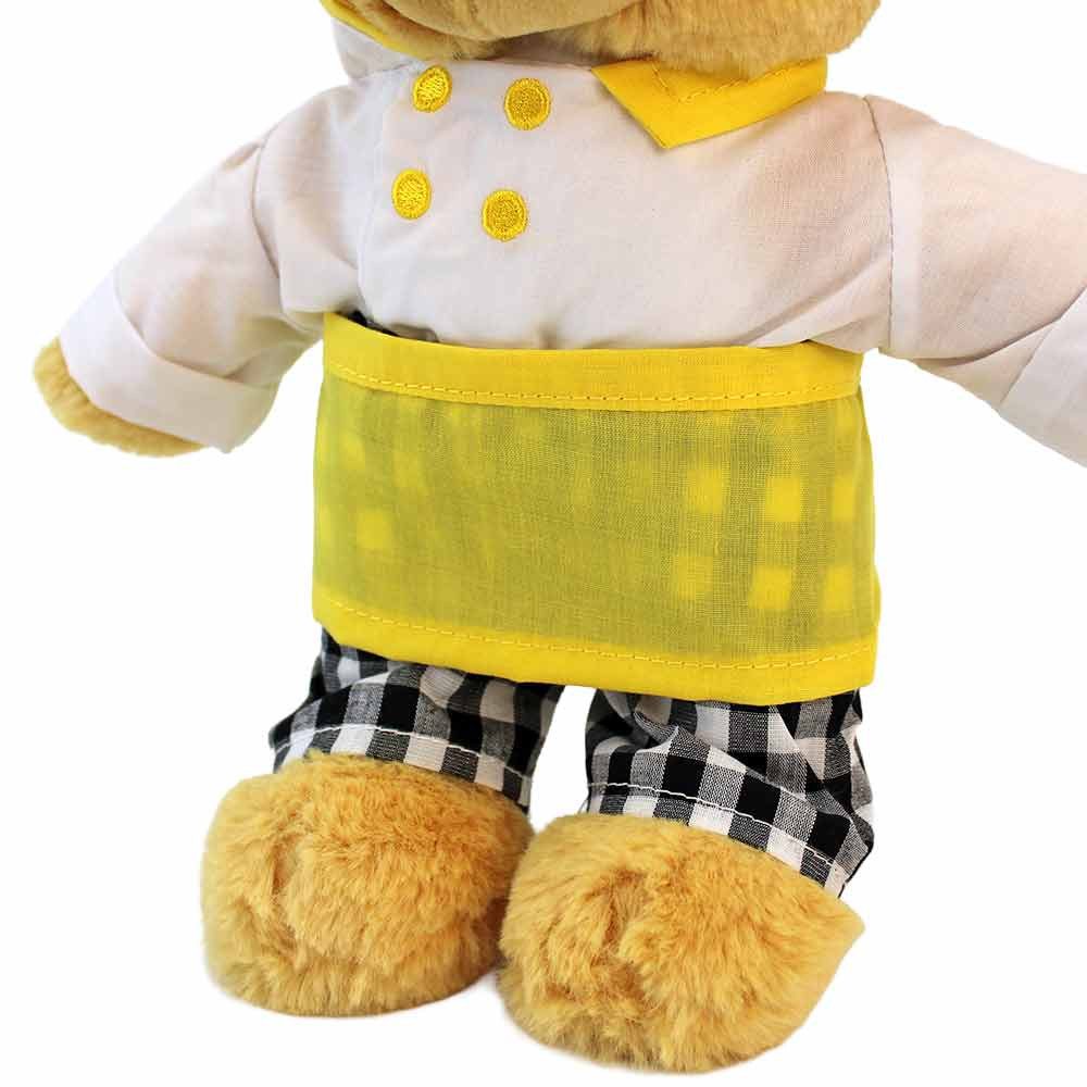 Euro Souvenirs Kuscheltier Koch Teddy "Jaques" - ca. 29 cm (1-St)