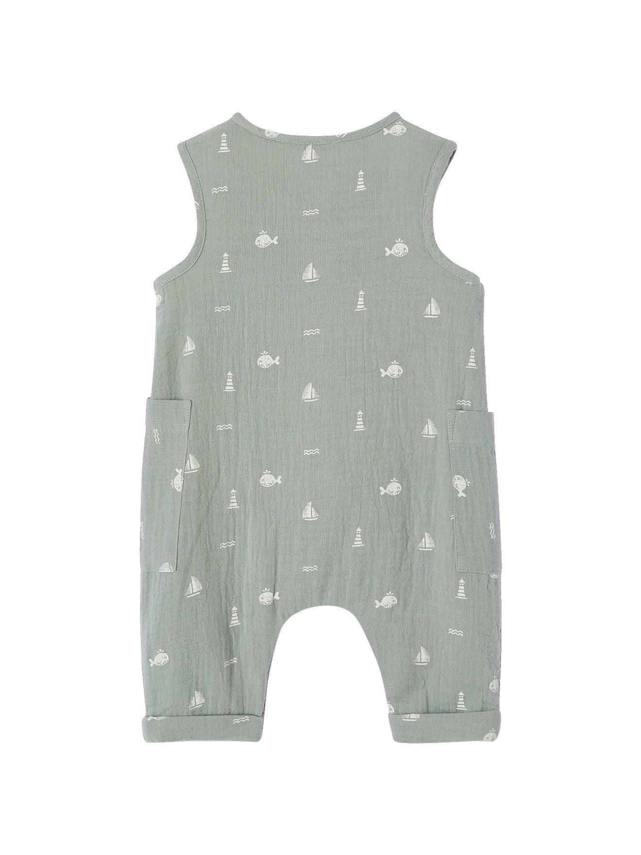 vertbaudet Jumpsuit Baby Musselin-Overall