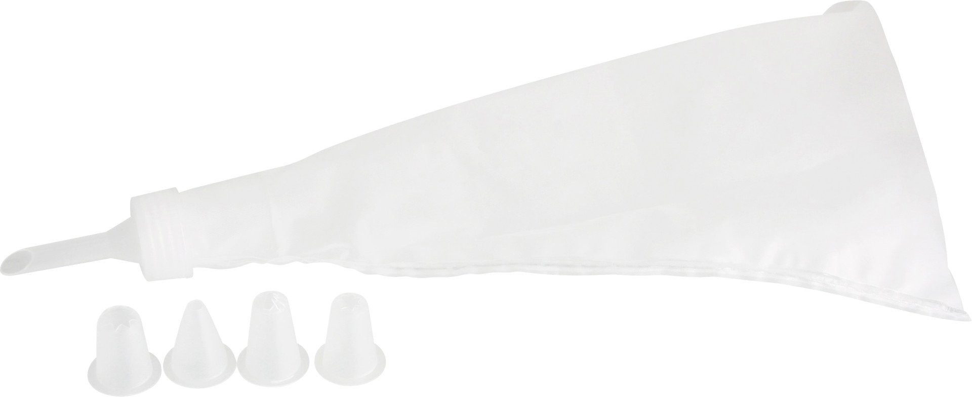 Zenker Backblech Zenker Spritzbeutel inkl. 5 Tüllen 30 cm, Kunststoff