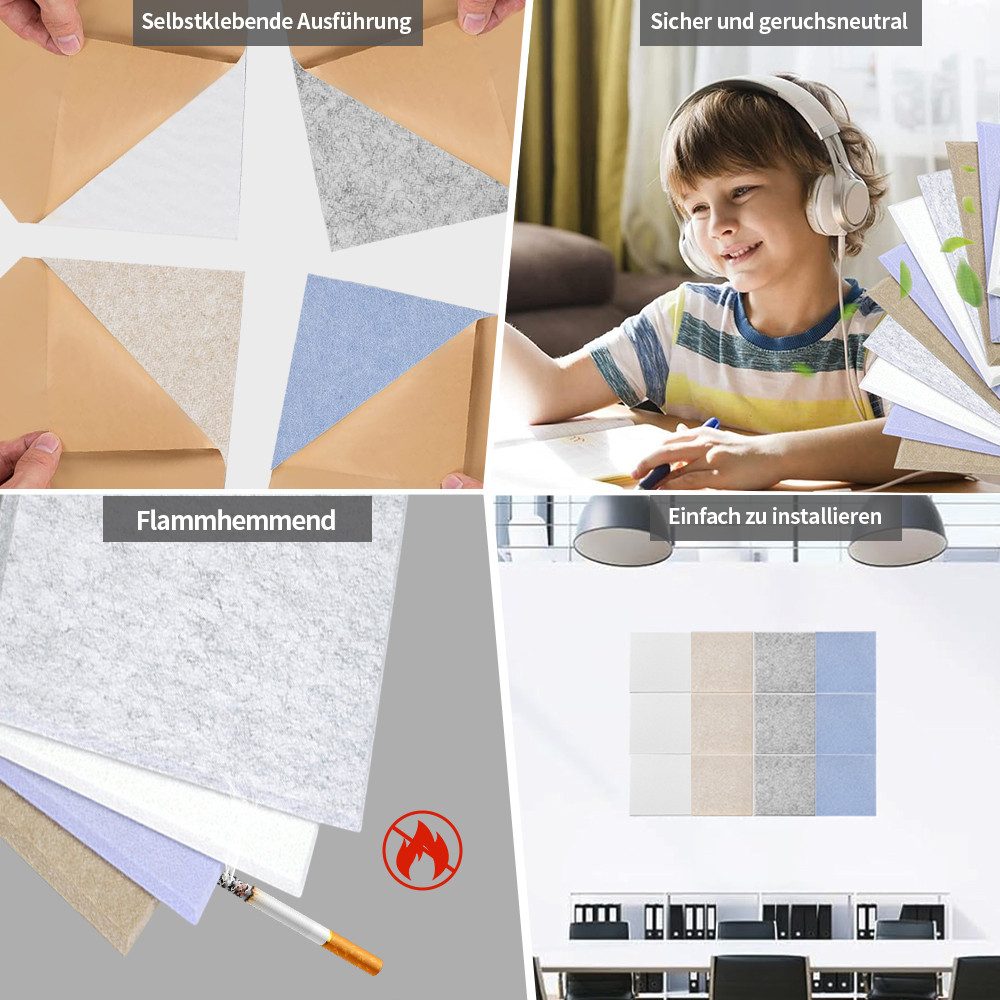 PFCTART Schallschutzpaneel Verschiedene akustische Absorptionsplatten aus günstig online kaufen