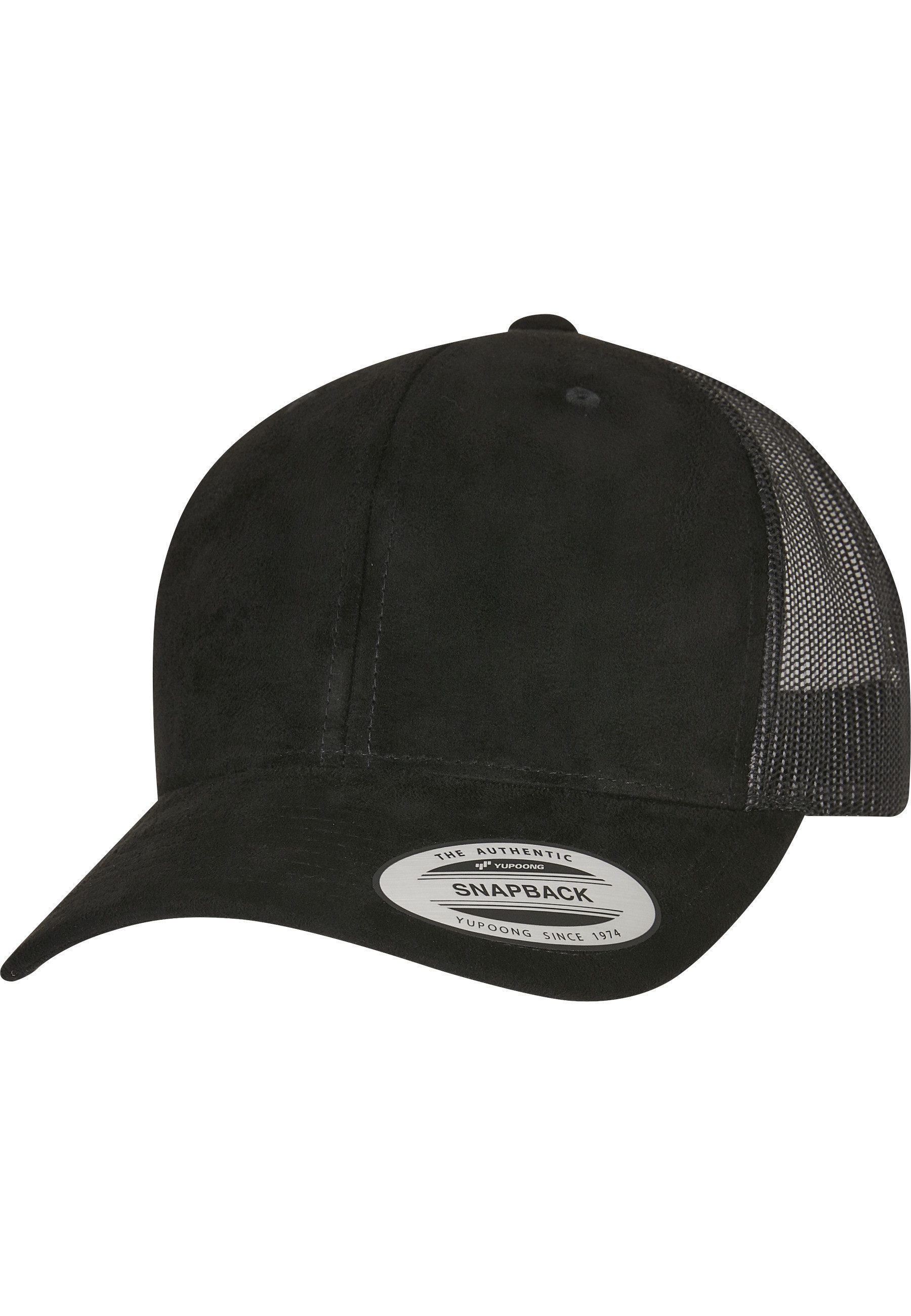 Flexfit Flex Cap Flexfit Accessoires Suede Leather Trucker Cap