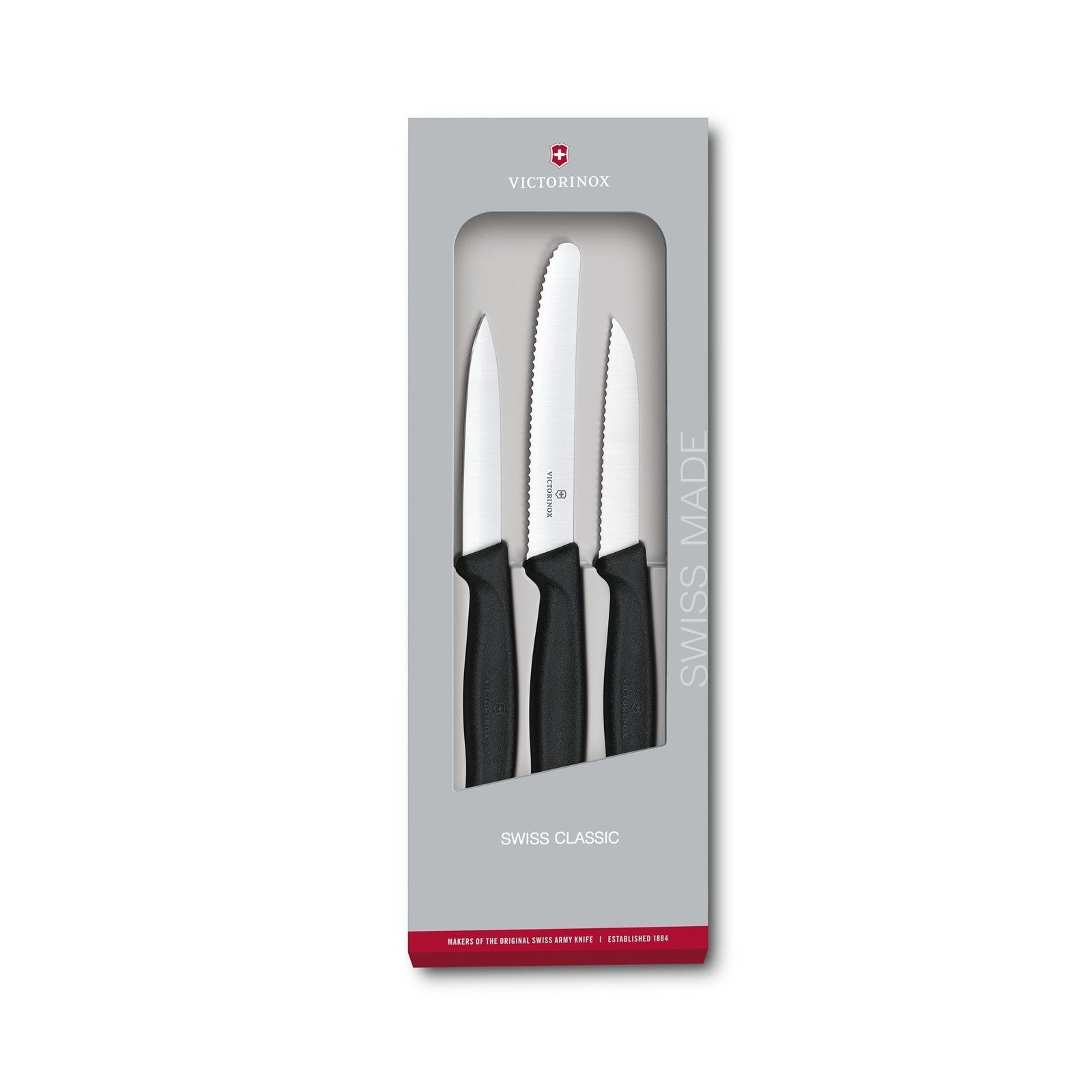 Victorinox Gemüsemesser Gemüsemesser-Set 3-teilig Swiss Classic