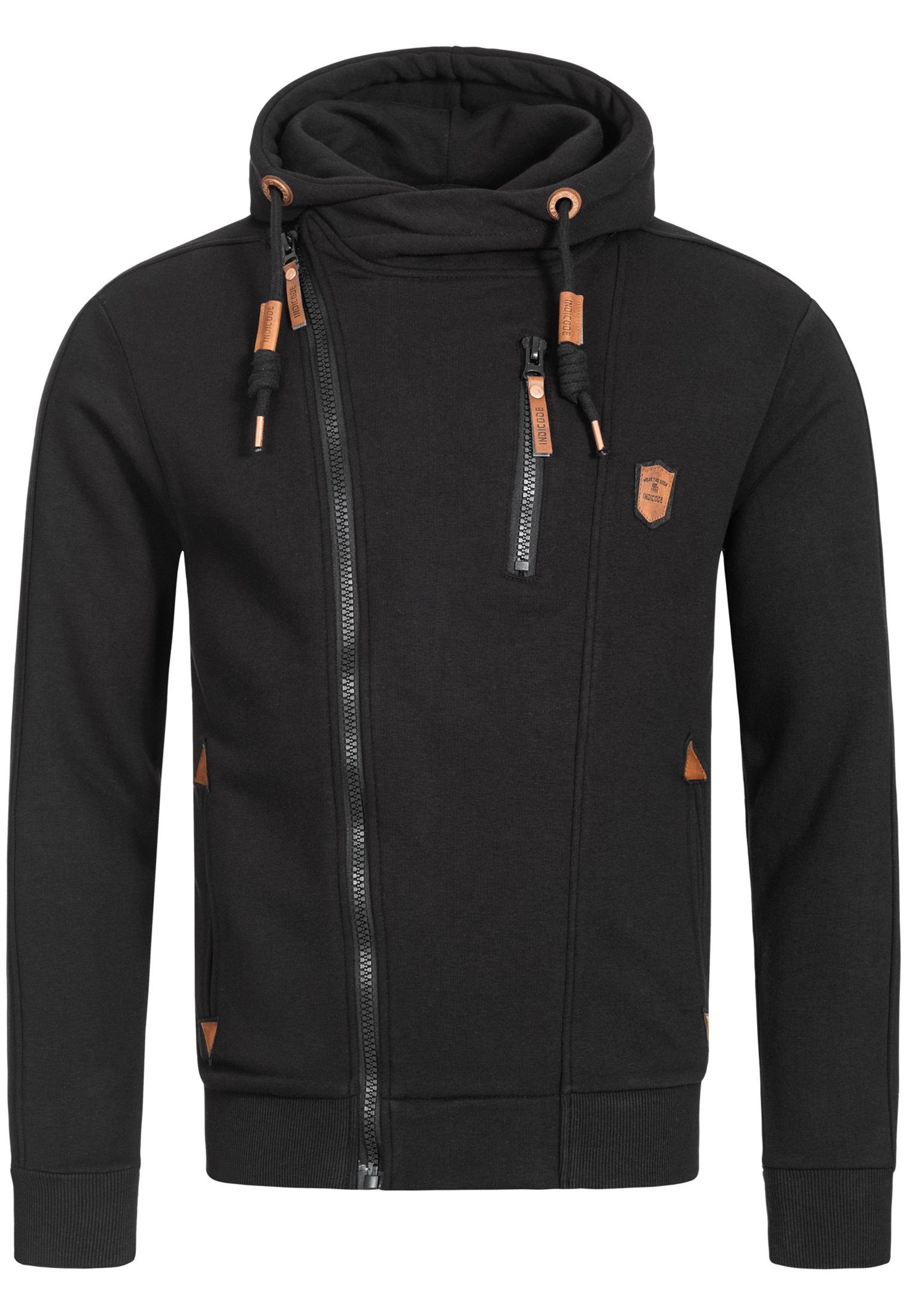 Indicode Sweatjacke Elm günstig online kaufen