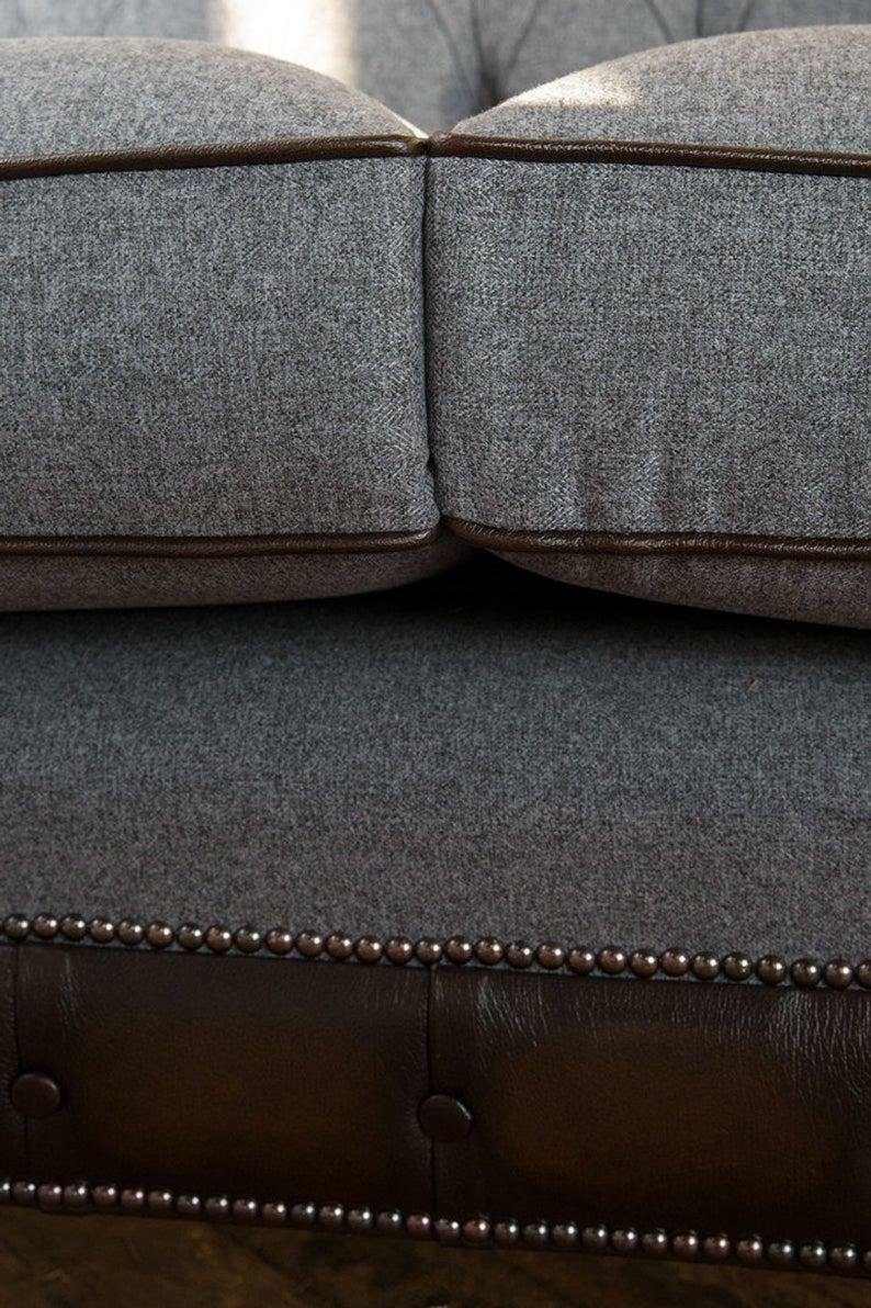 Sofa Sofa Polster 2 Sofas Sitzer Couch Textil JVmoebel