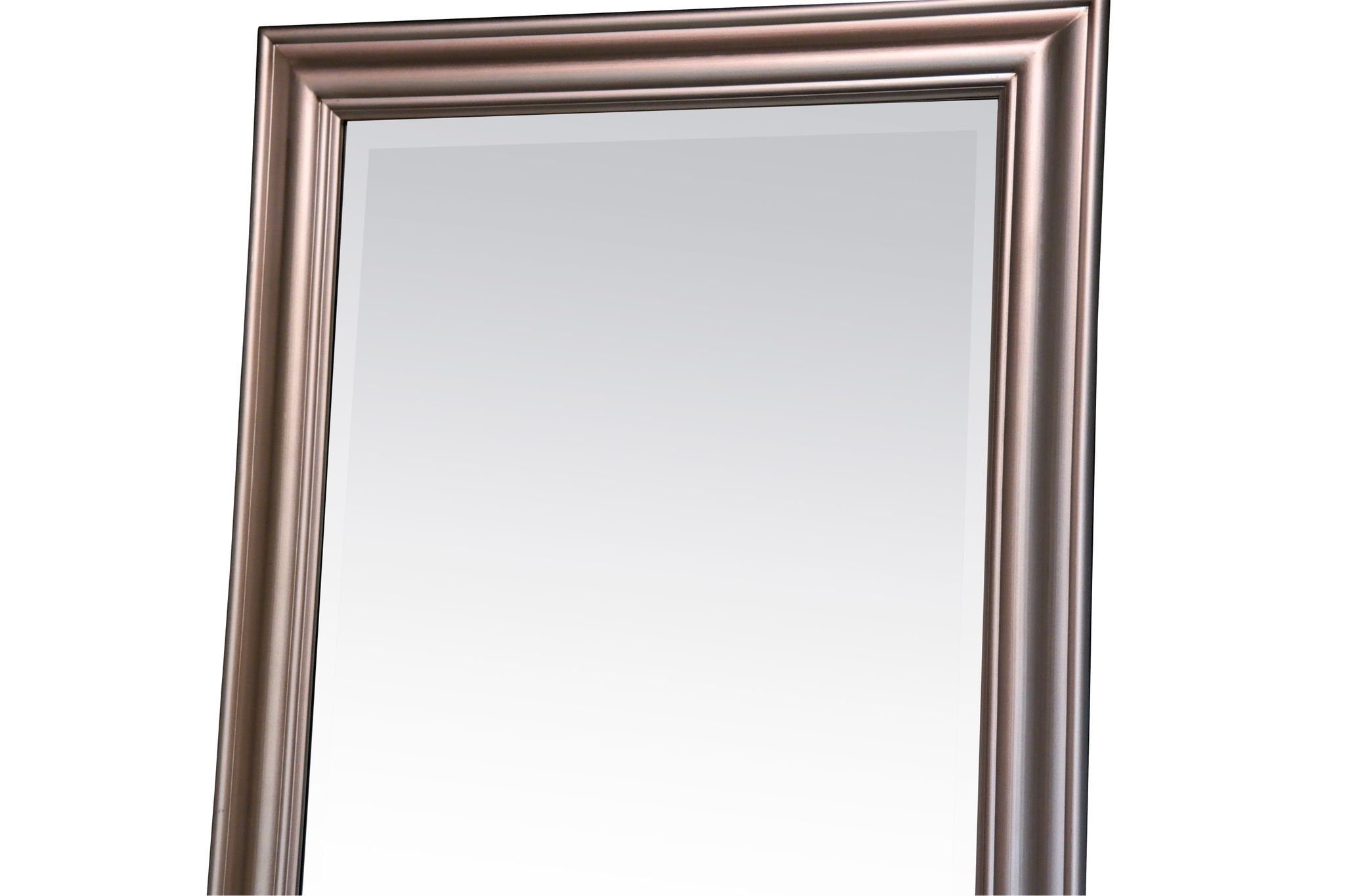 elbmöbel Wandspiegel 150x60x7 schlicht Spiegel 150cm, silber Spiegel: Landhausstil klassischer silber Wandspiegel