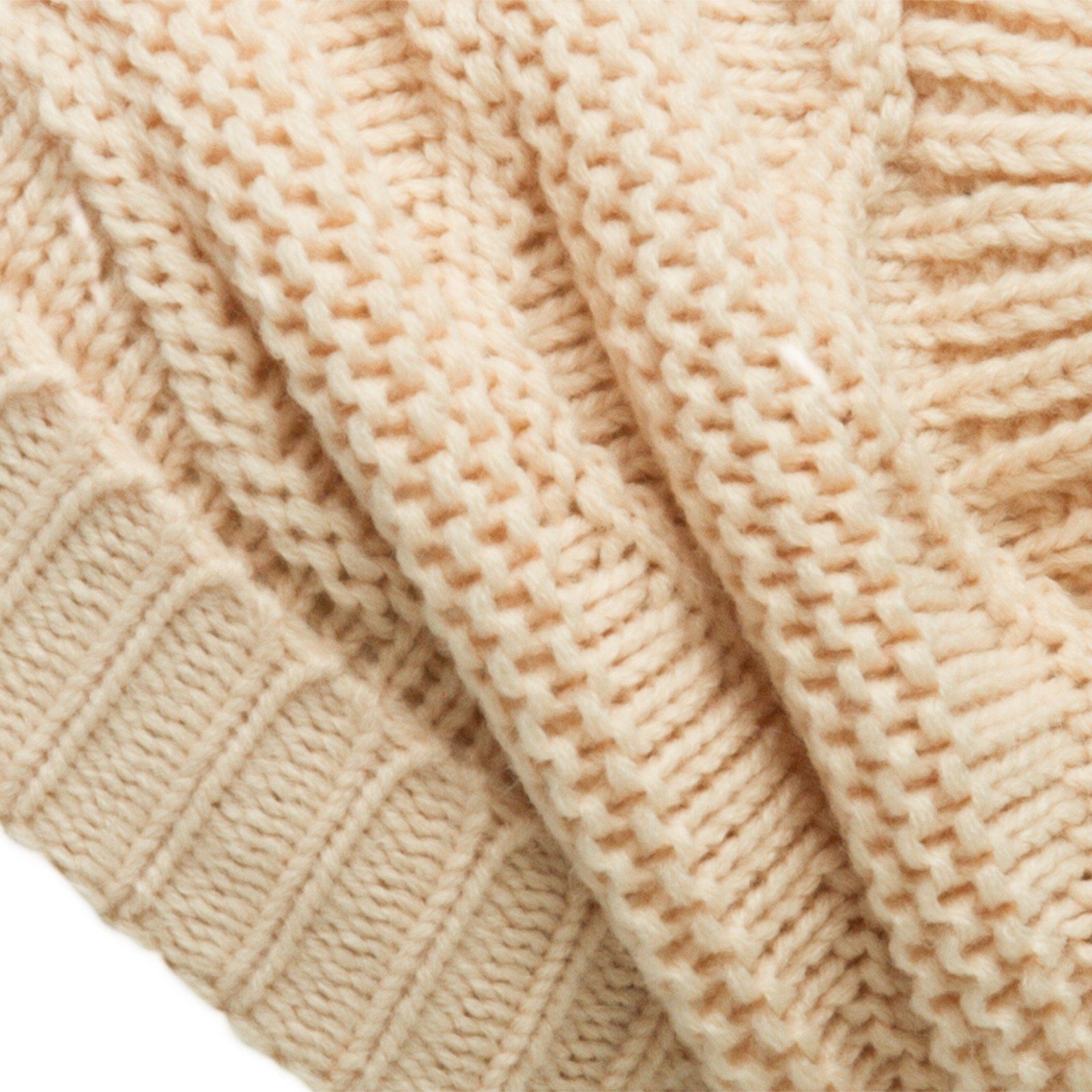 Caspar Beanie MU115 grob gestrickte Damen Winter Mütze