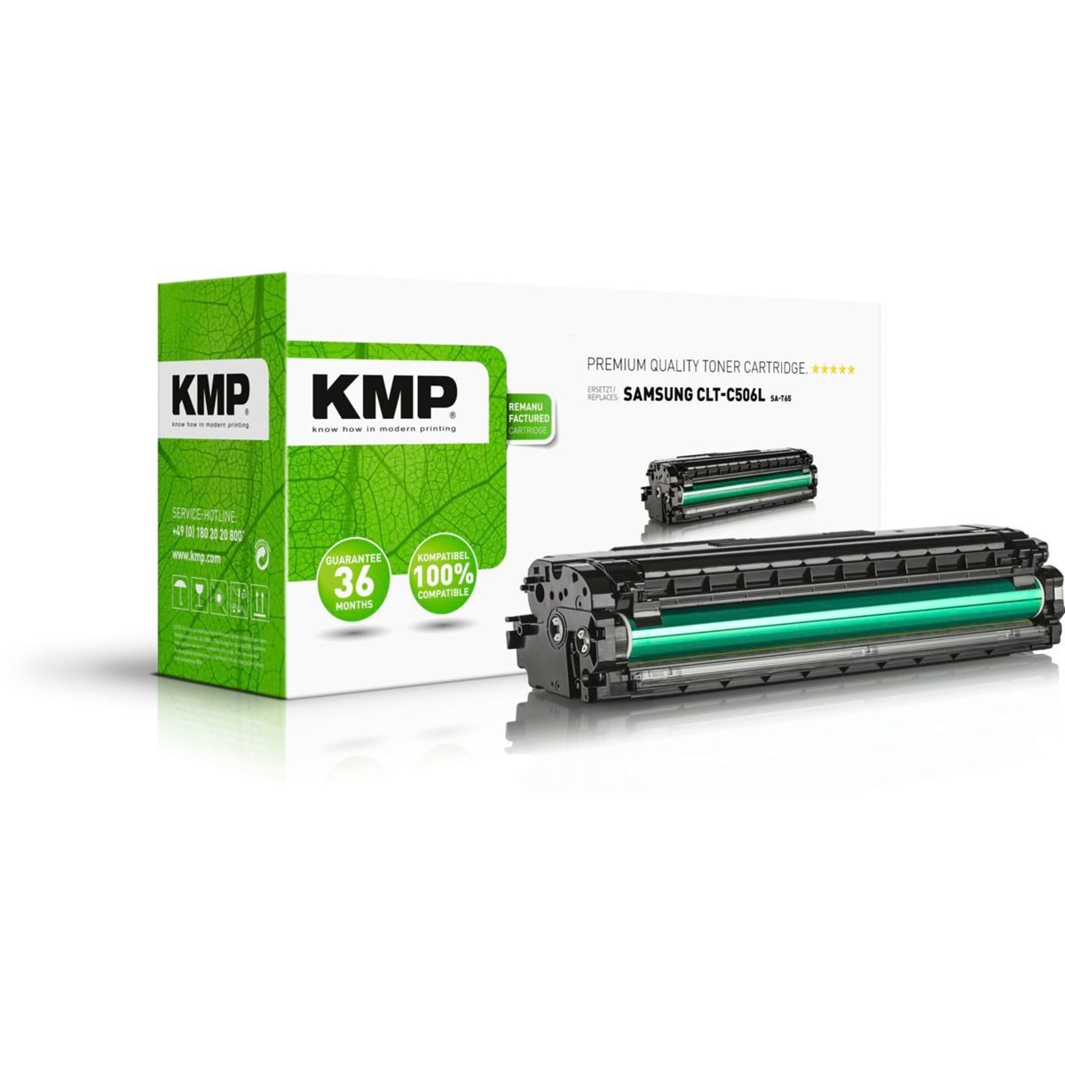 KMP Tonerpatrone SA-T65 Toner kompatibel mit Samsung CLT-C506L