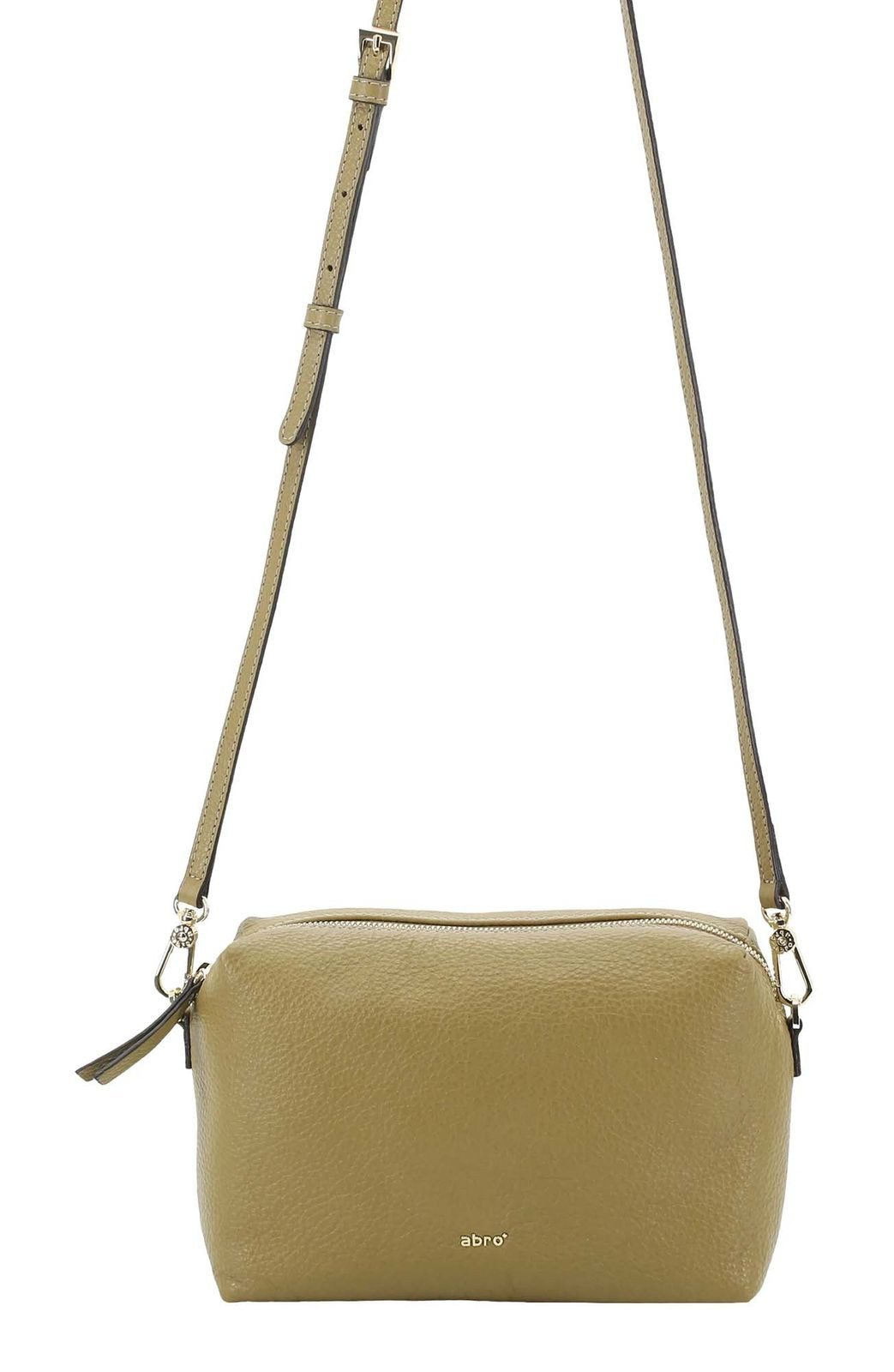 Abro Schultertasche Crossbody Bag Kaia, aus echtem Rindsleder