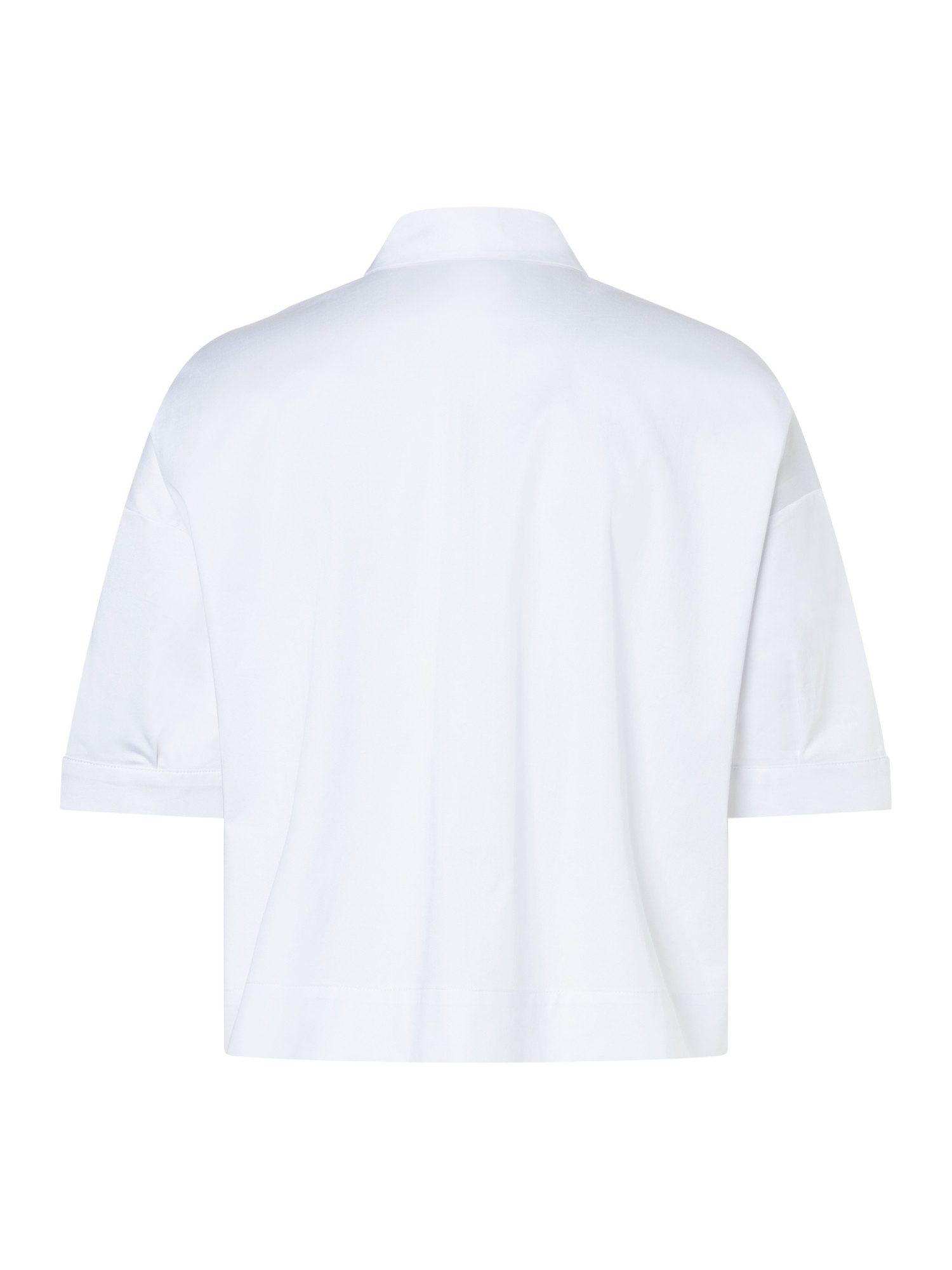 MORE&MORE Kurzarmbluse boxy, oversized Kurzbluse
