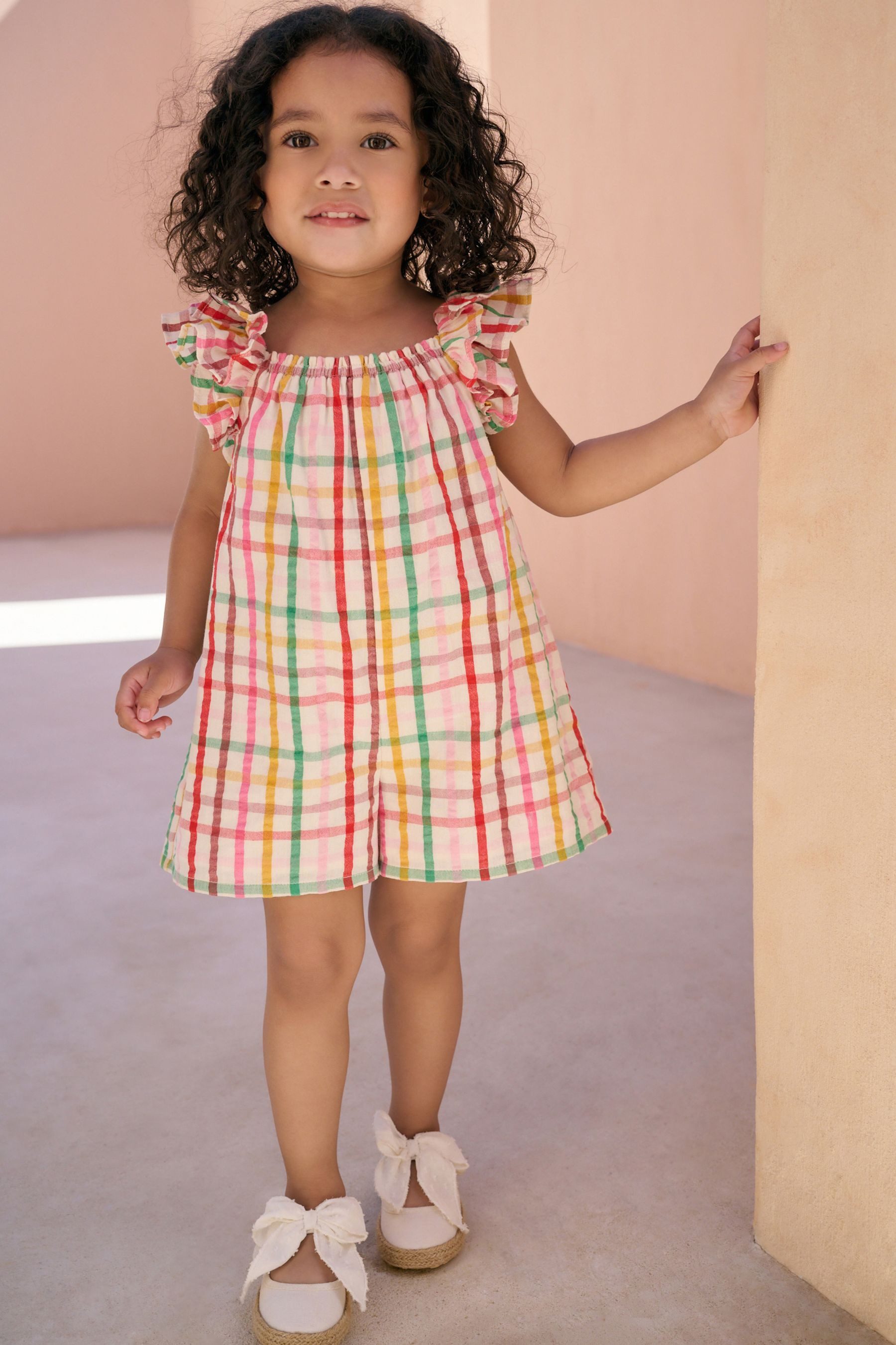 Playsuit Schlupf-Playsuit aus 100 % Baumwolle