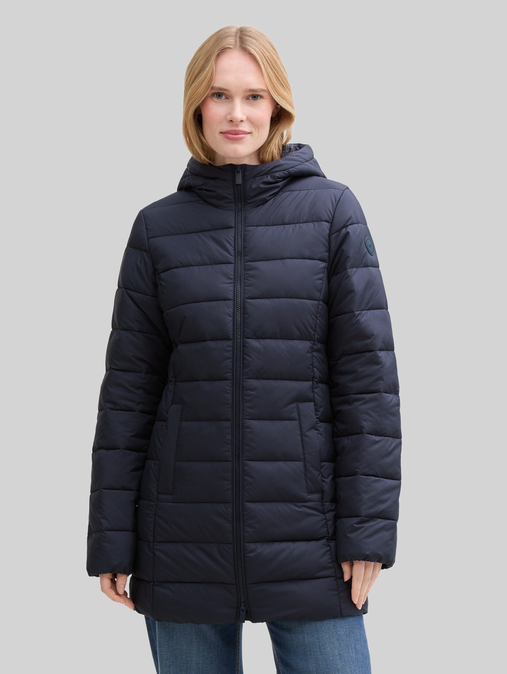 TOM TAILOR Steppmantel Jacken Lightweight Steppmantel mit wasserabweisender Funktion