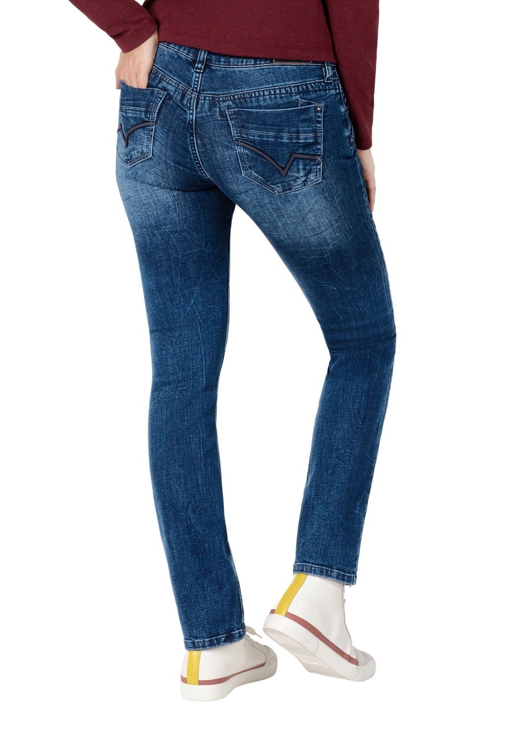 TIMEZONE Slim-fit-Jeans SLIM TAHILA TZ aus Baumwollmix