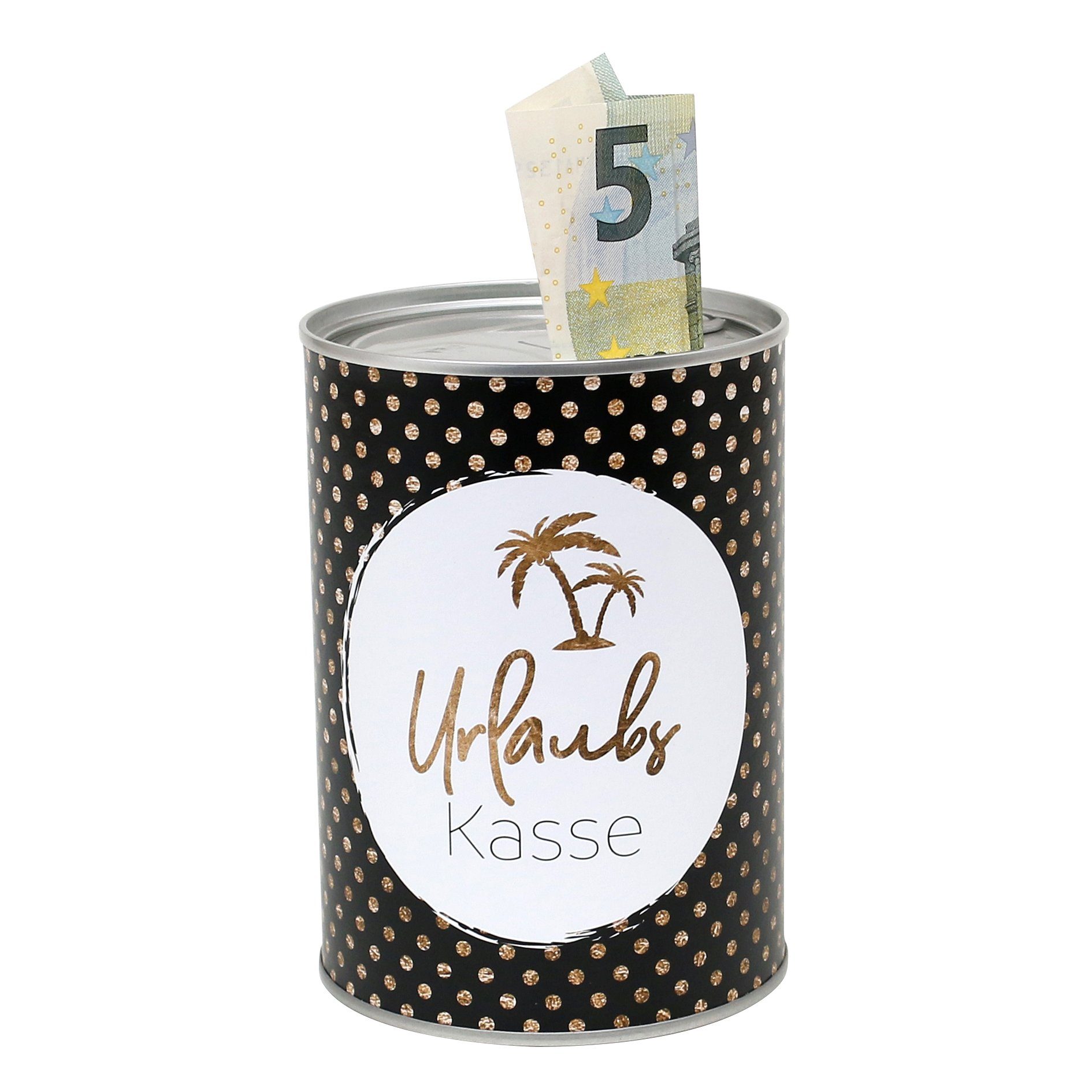 Dekohelden24 Spardose Metall-Spardosen - in Konservendose-Design günstig online kaufen