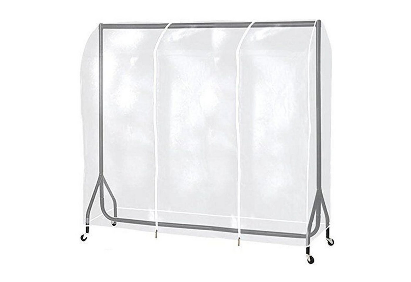 JOYOLEDER Kleidersack Kleiderschutzhülle Cover Abdeckung Kleiderständer (Transparent Abdeckhaube Staubschutz, (120/150/180/200cm)