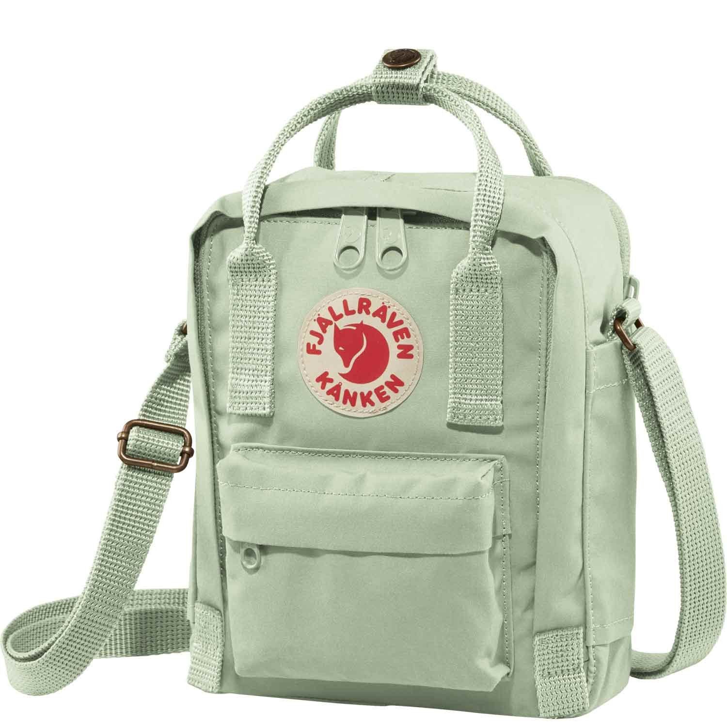 Fjällräven Umhängetasche Fjällräven Umhängetasche Reißverschluss Sling mint green Kanken Mini (Stück, Stück)