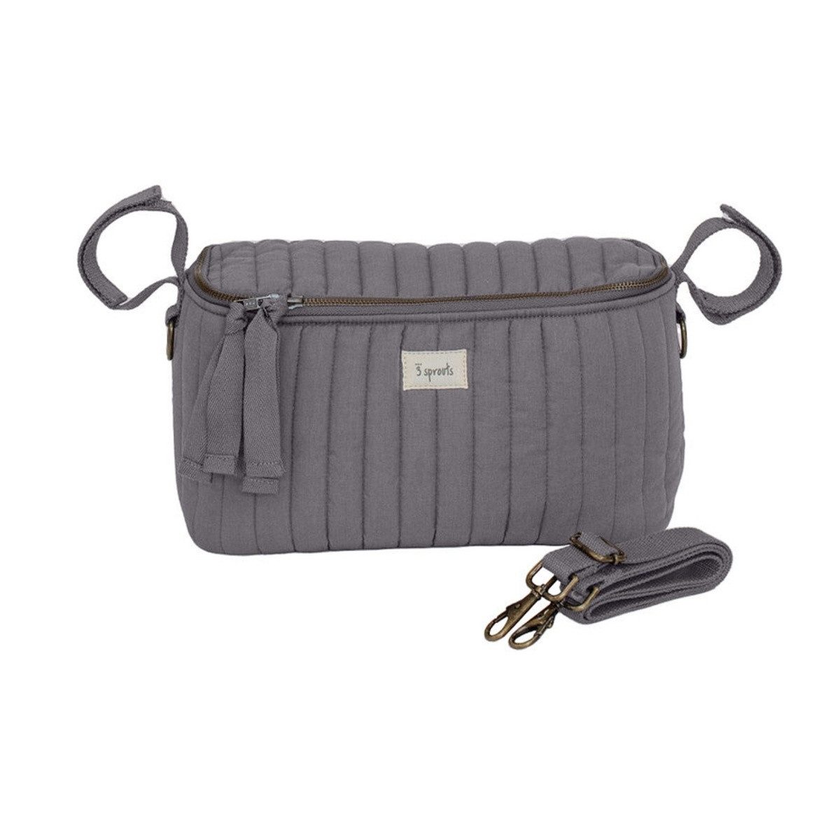 3 Sprouts Kinderwagen-Tasche vielseitige Wickeltasche mit 6 Fächern 32 x 14 x 19 cm